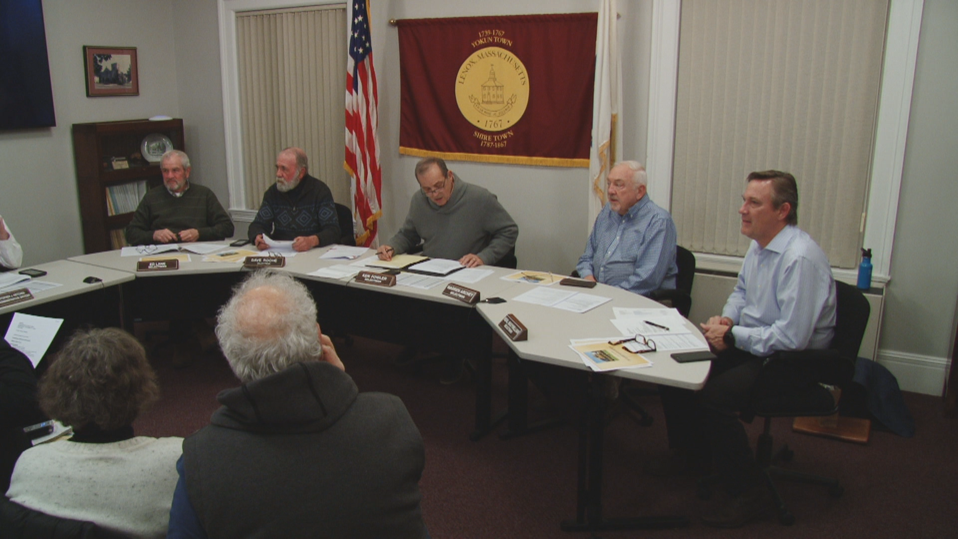 Thumbnail image for Town of Lenox Selectmen's Meeting, December 12, 2018.  LIVE, from Lenox Town Hall.