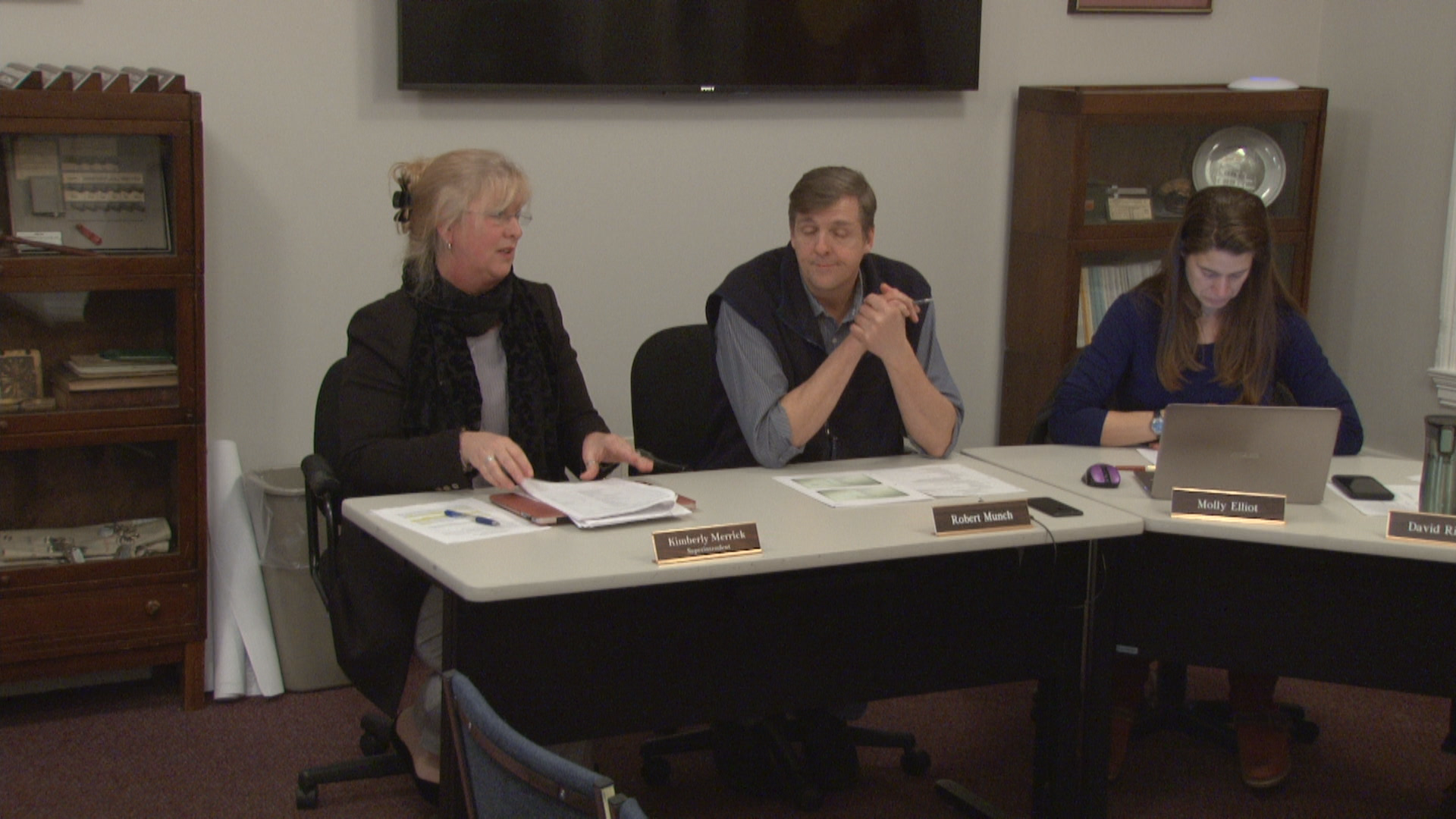 Thumbnail image for Lenox School Committee Meeting, January 7, 2019.  LIVE, from Lenox Town Hall.