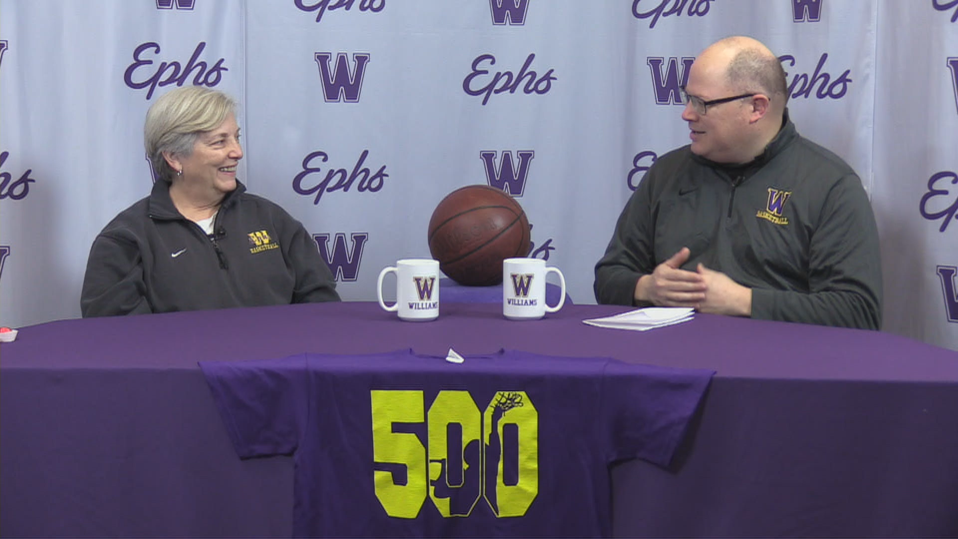 Thumbnail image for Williams College Basketball Show.  February 6, 2019.