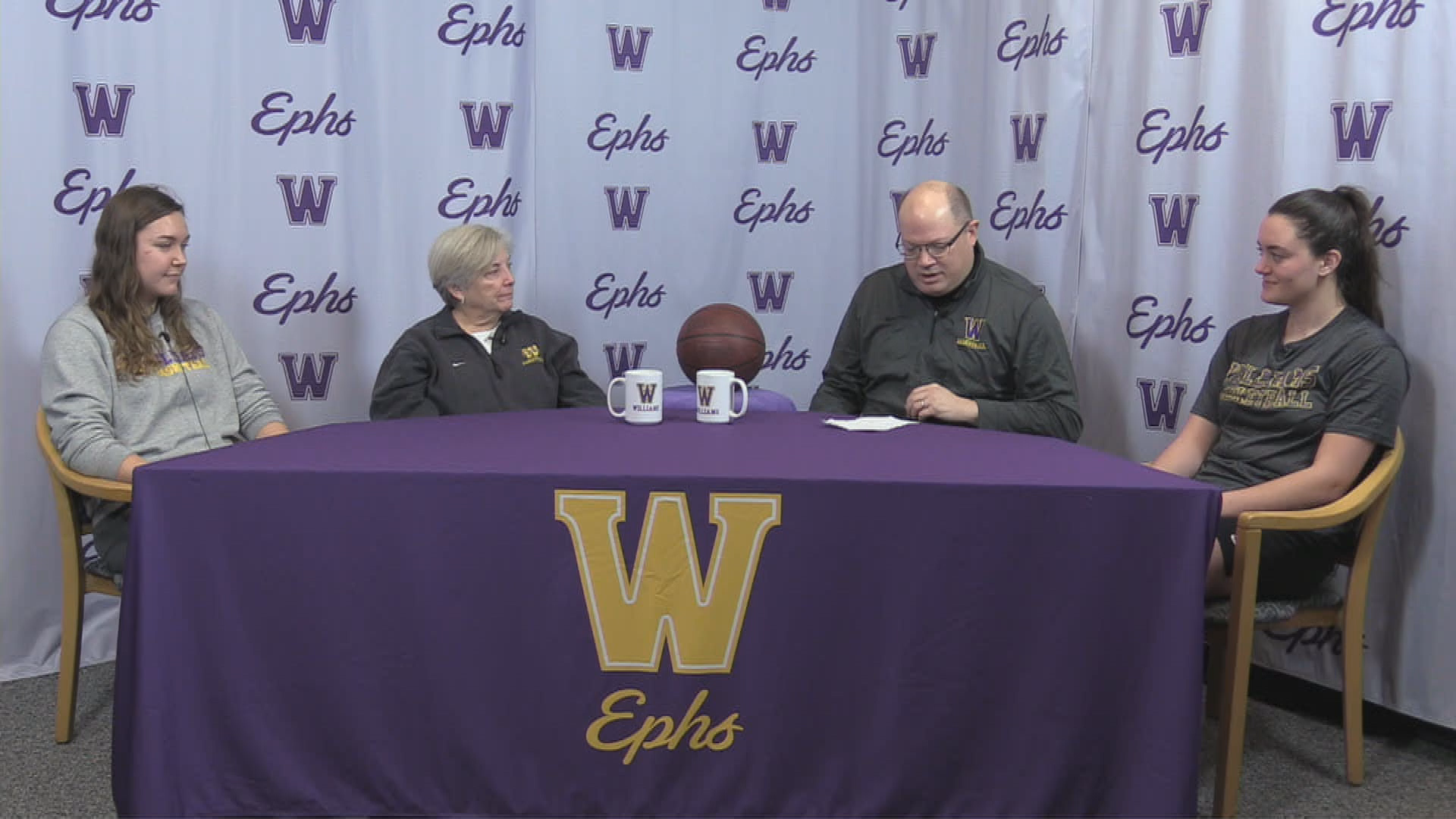Thumbnail image for Williams College Basketball Show.  February 13, 2019.