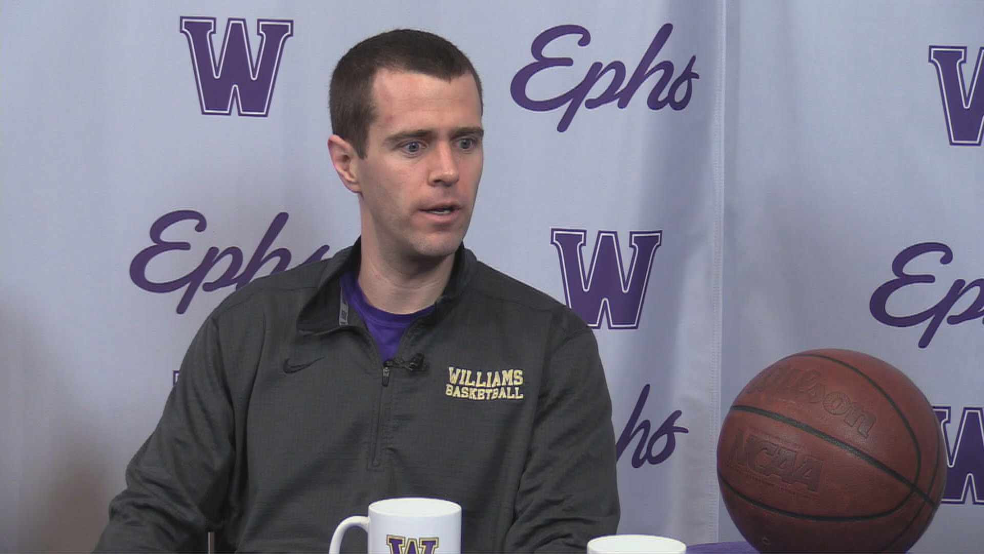 Thumbnail image for Williams College Basketball Show.  Febraury 27, 2019.