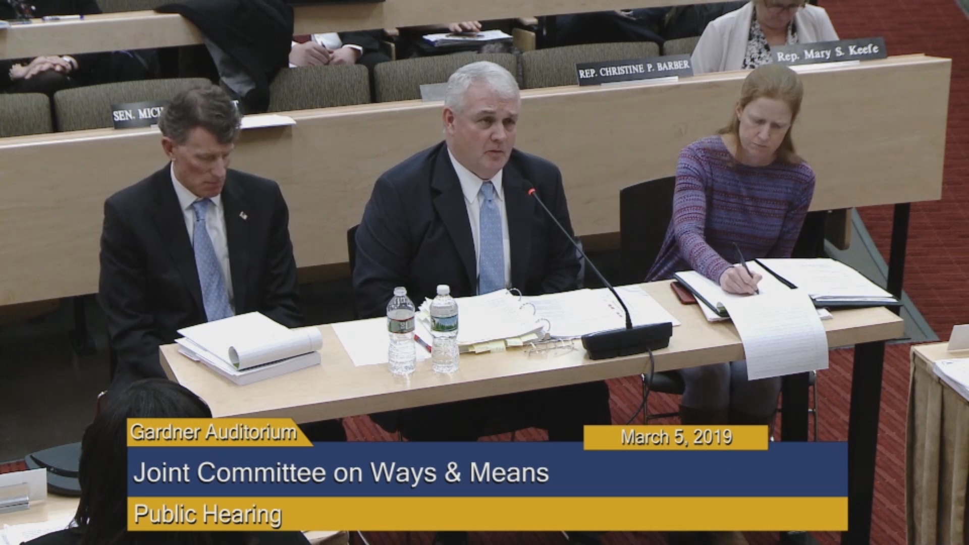 Thumbnail image for Commonwealth of Massachusetts State House.  Joint Committee on Ways & Means, Public Hearing, March 5, 2019, Part 1 of 2.