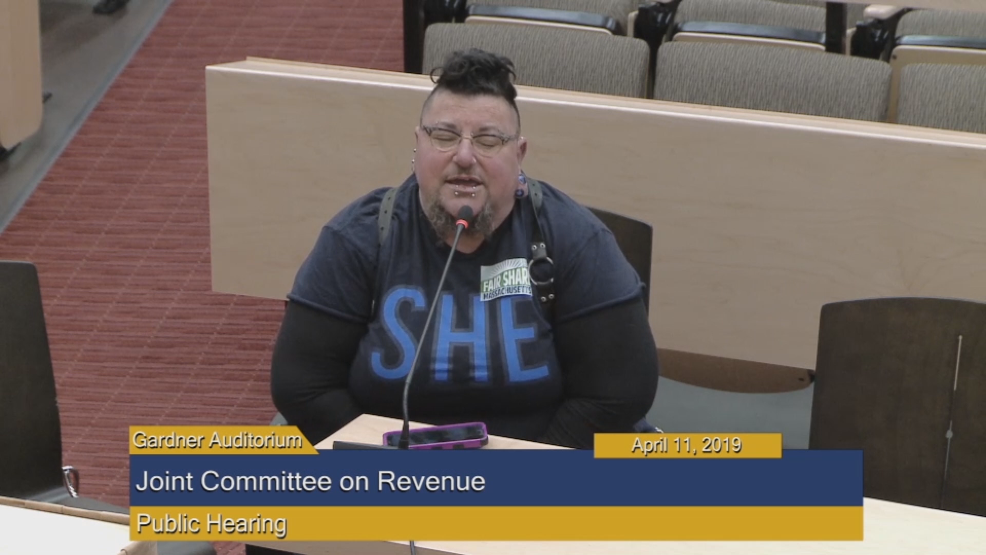 Thumbnail image for Commonwealth of Massachusetts State House.  Joint Committee on Revenue, Public Hearing, April 11, 2019.