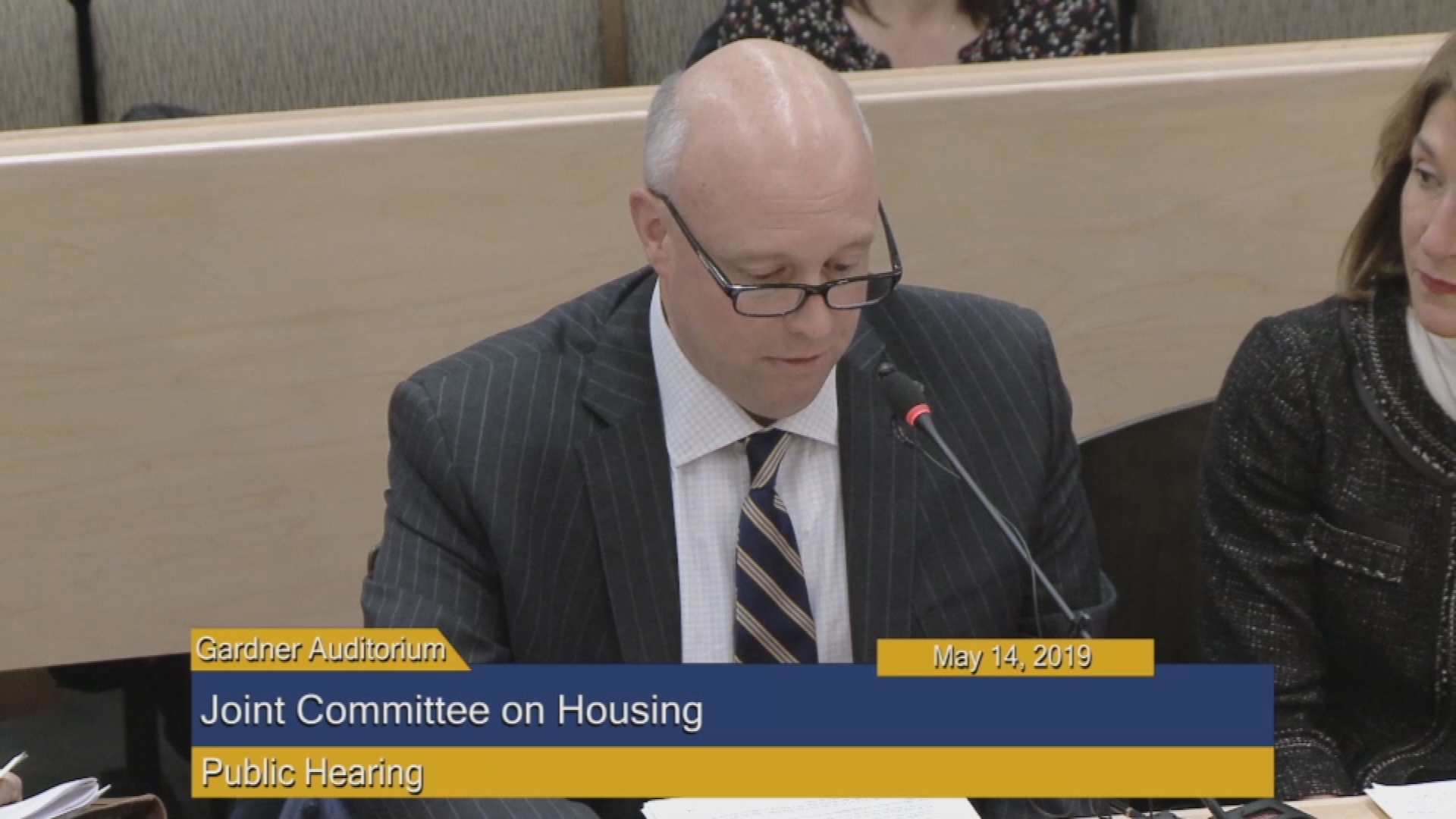 Thumbnail image for Commonwealth of Massachusetts State House.  Joint Committee on Housing, Public Hearing, Part 1 of 2, May 14, 2019.