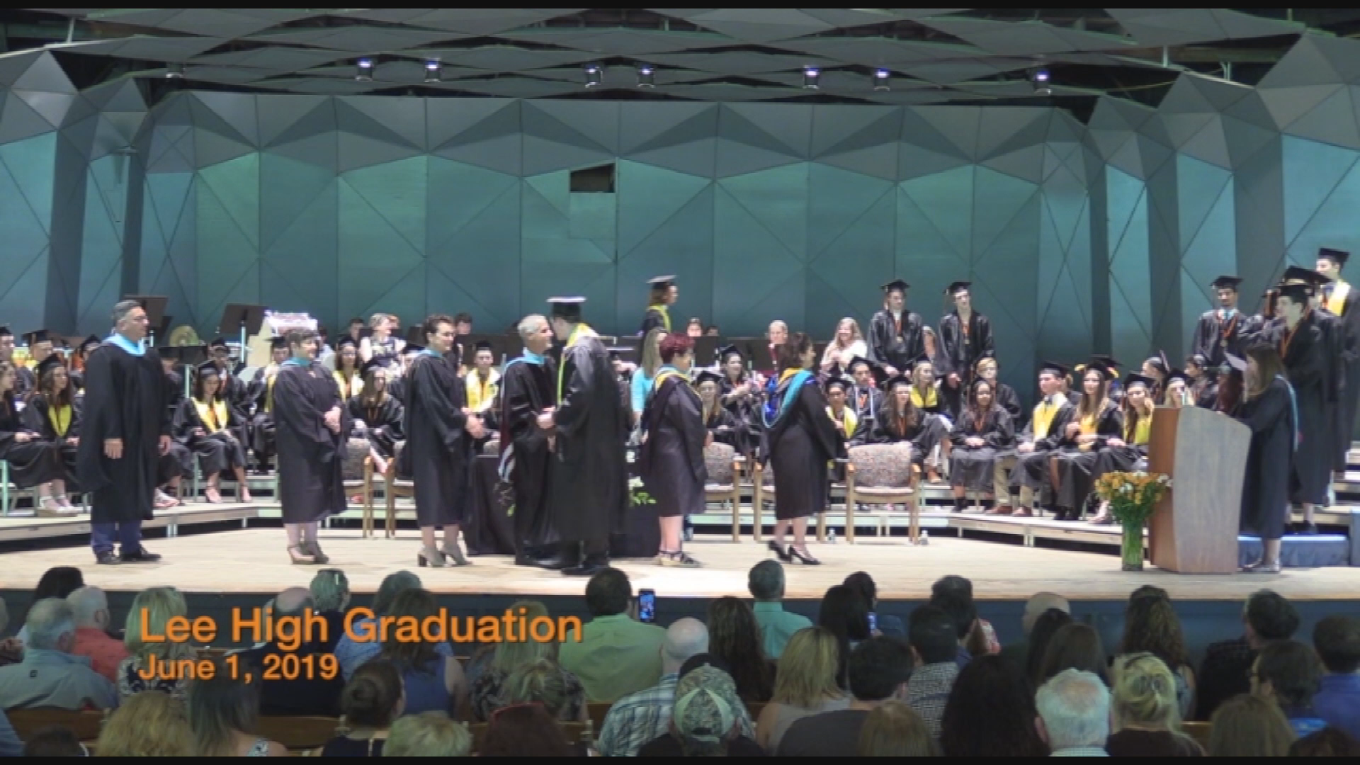 Thumbnail image for Lee Middle & High School Graduation, June 1, 2019.