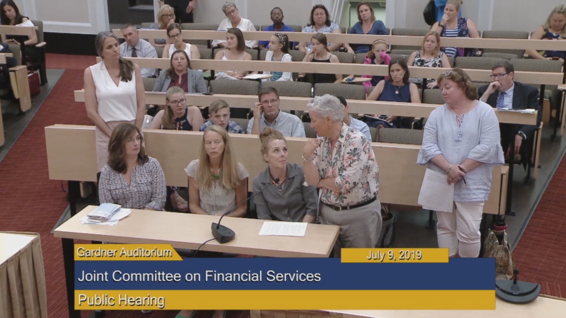 Thumbnail image for Commonwealth of Massachusetts State House.  Joint Committee on Financial Services.  Part 1 of 2, July 9, 2019.