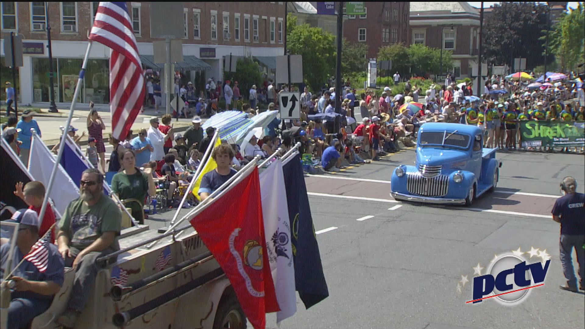 Thumbnail image for 2019 Pittsfield 4th of July Parade, "The Berkshires – Past, Present and Future," Park Square, Pittsfield, Massachusetts.