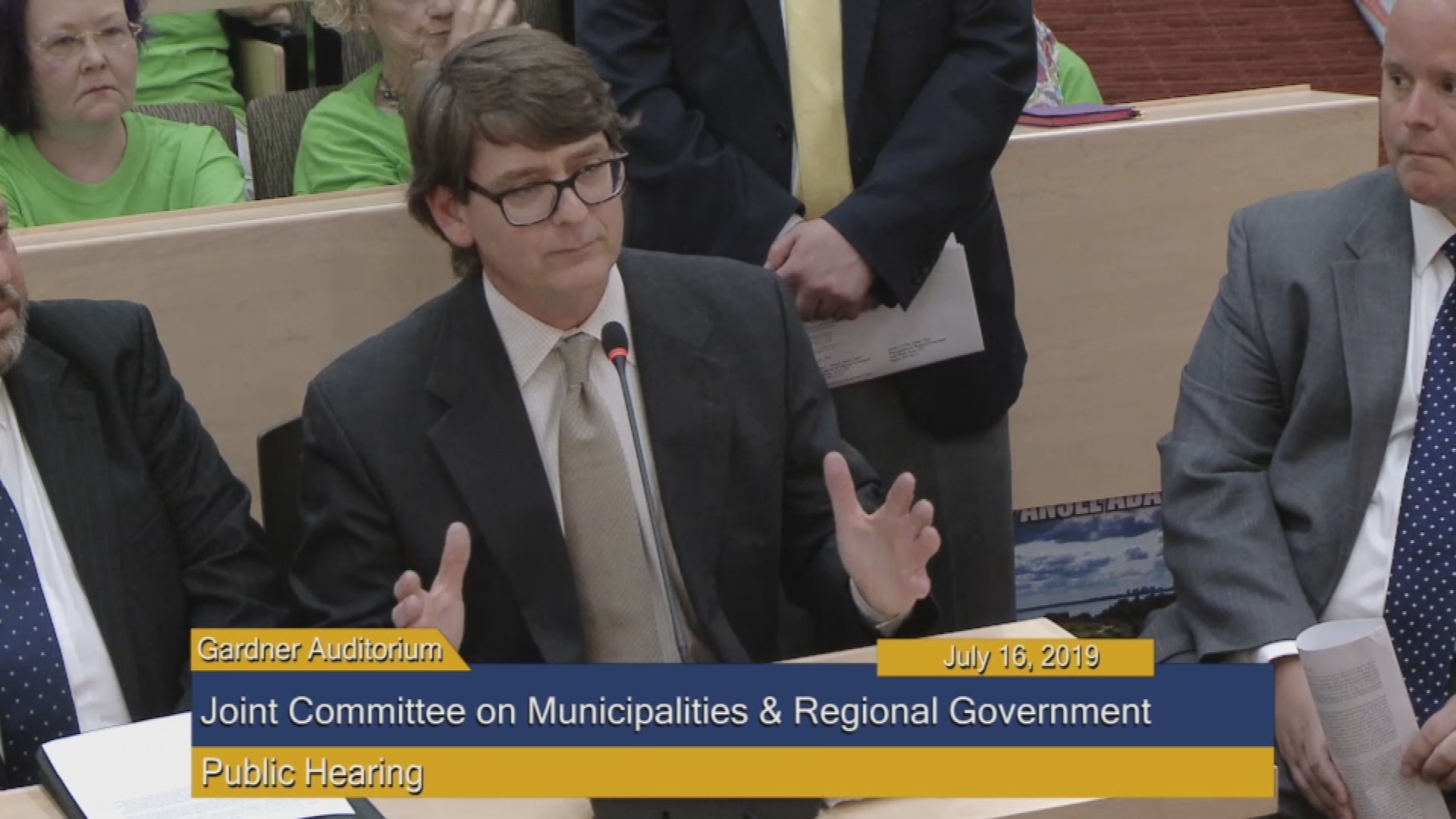 Thumbnail image for Commonwealth of Massachusetts State House.  Joint Committee on Municipalities and Regional Government, Public Hearing [(H.1765) and (H.3645)], July 16, 2019.