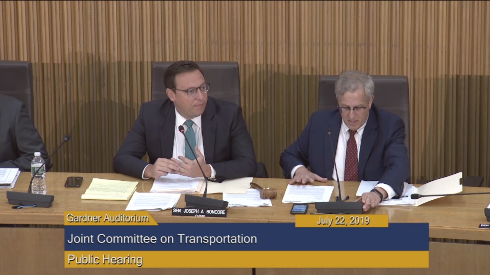 Thumbnail image for Commonwealth of Massachusetts State House.  Joint Committee on Transportation, July 22, 2019.