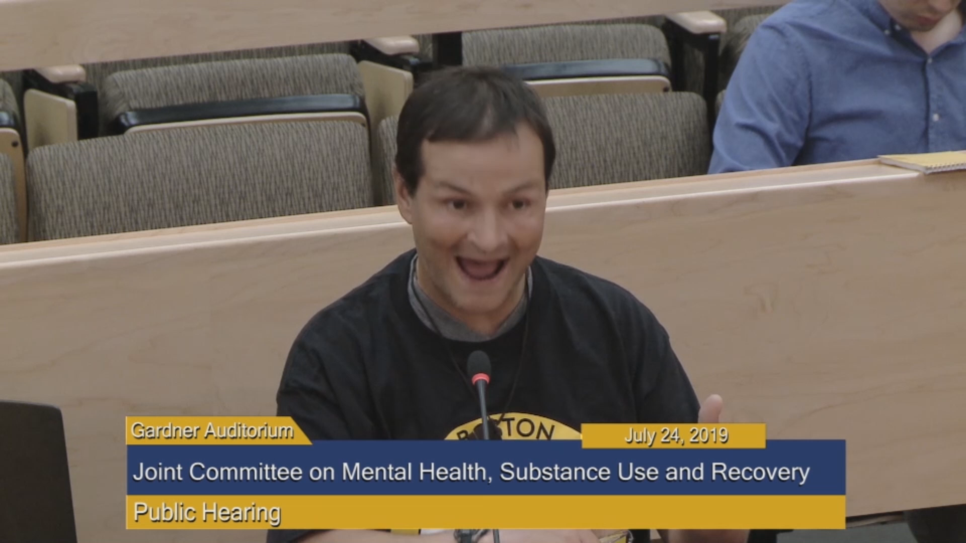 Thumbnail image for Commonwealth of Massachusetts State House.  Joint Committee on Mental Health, Substance Use and Recovery, Public Hearing, July 24, 2019.