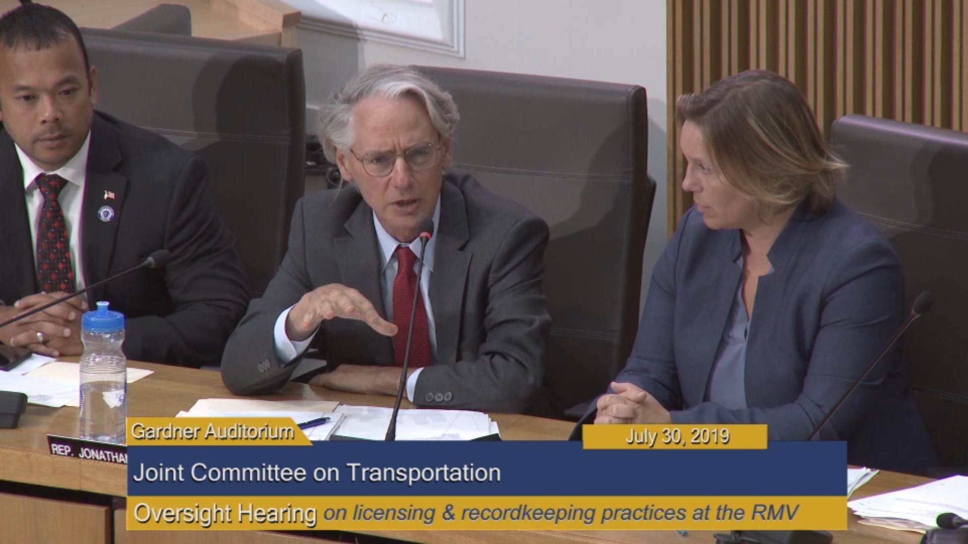 Thumbnail image for Commonwealth of Massachusetts State House.  Joint Committee on Transportation, Oversight Hearing on licensing & recordkeeping practices at the Registry of Motor Vehicles (RMV), Part 1 of 2, July 30, 2019.