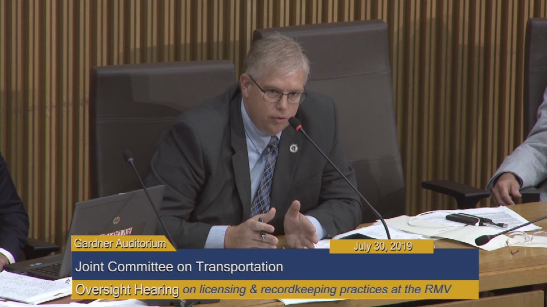 Thumbnail image for Commonwealth of Massachusetts State House.  Joint Committee on Transportation, Oversight Hearing on licensing & recordkeeping practices at the Registry of Motor Vehicles (RMV), Part 2 of 2, July 30, 2019.
