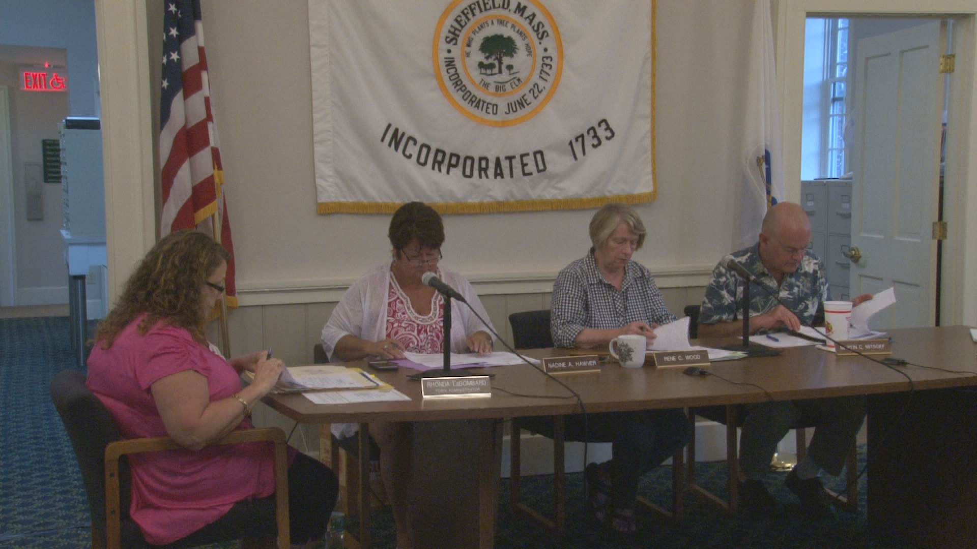 Thumbnail image for Town of Sheffield Selectboard Meeting, August 5, 2019.  LIVE, from Sheffield Town Hall.