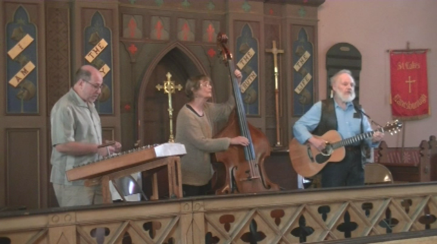 Thumbnail image for "Wintergreen," the Gae Elfenbein Memorial Concert Series at the Old Stone Church, August 11, 2019.