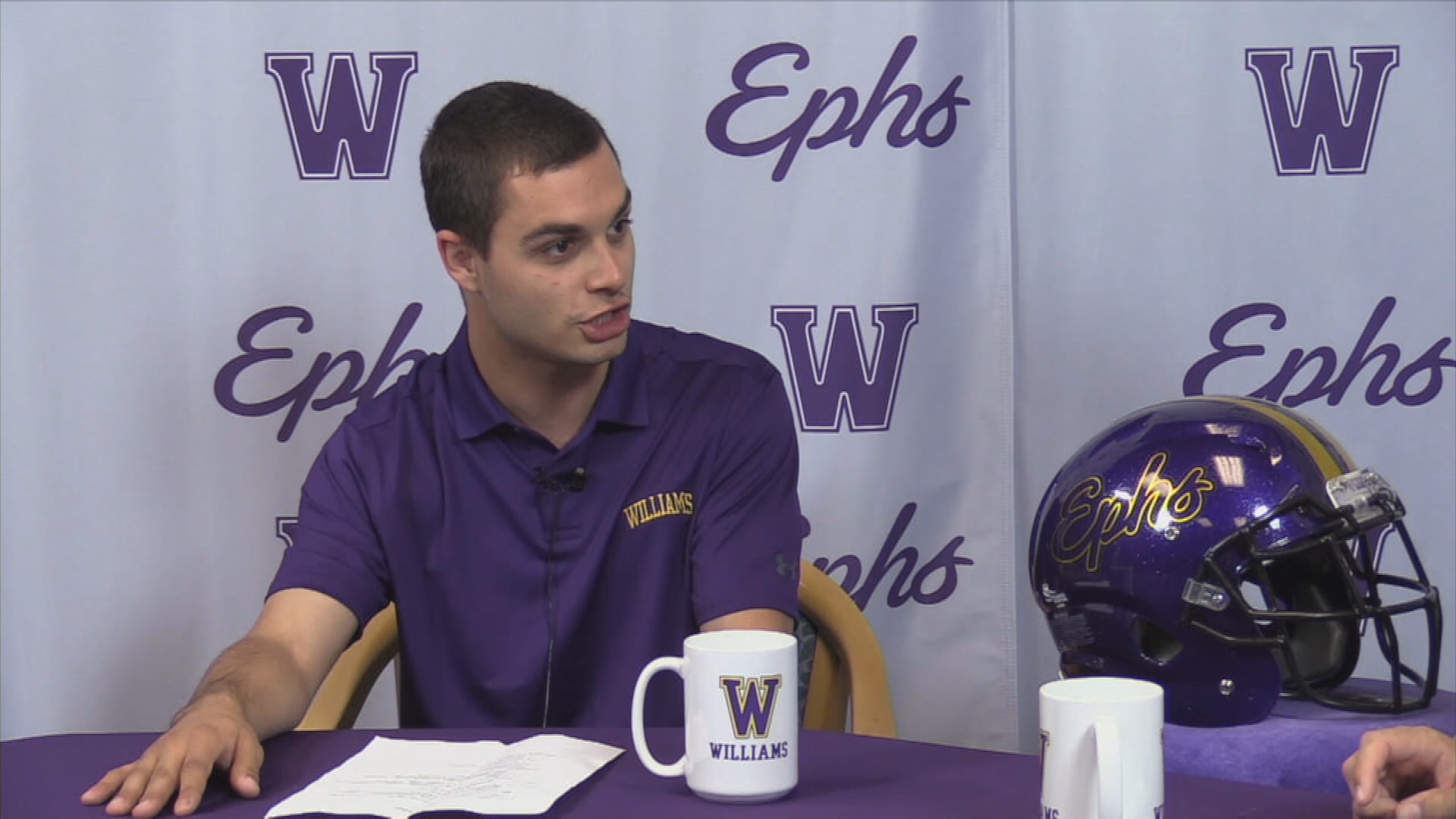 Thumbnail image for Williams College Football Show.  September 16, 2019.