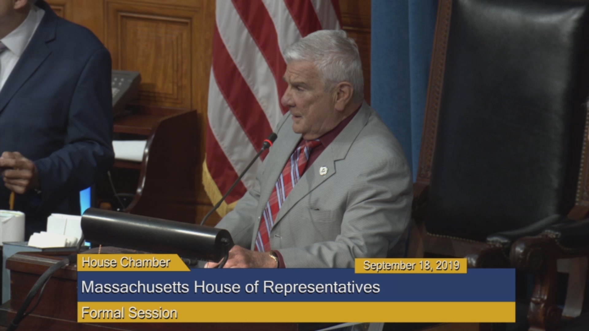 Thumbnail image for Commonwealth of Massachusetts State House.  House of Representatives, Formal Session, September 18, 2019.