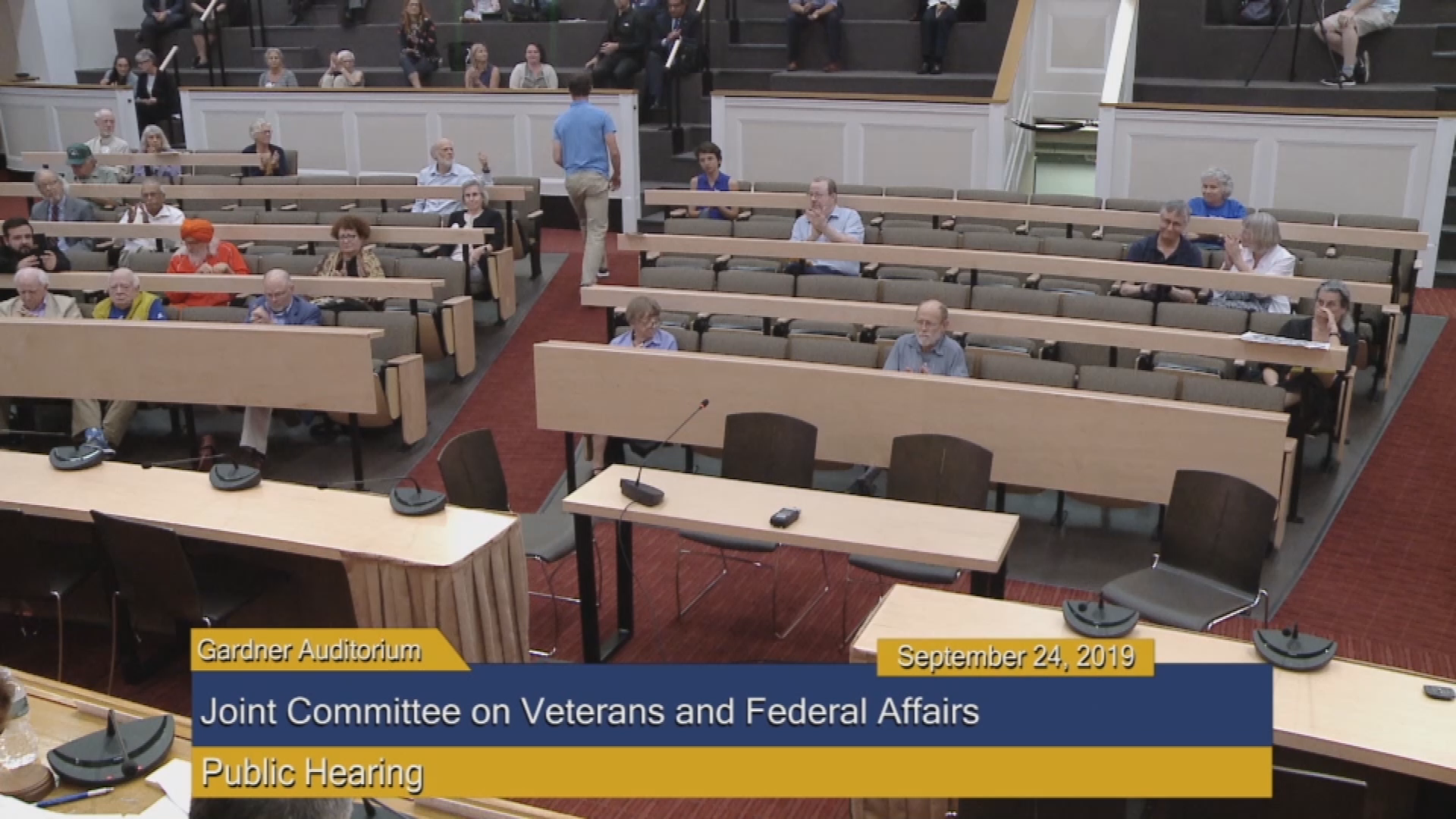 Thumbnail image for Commonwealth of Massachusetts State House.  Joint Committee on Veterans and Federal Affairs, Public Hearing, Part 2 of 2, September 24, 2019.
