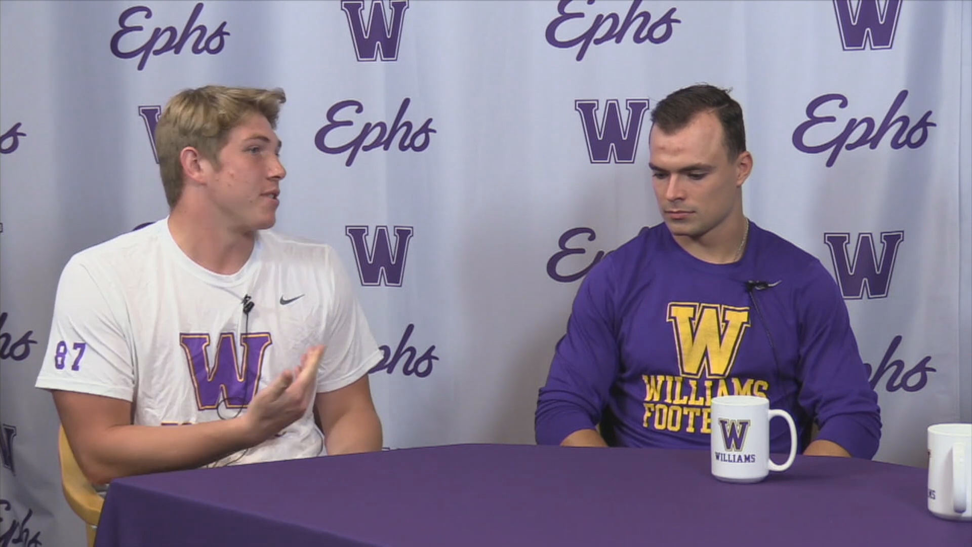 Thumbnail image for Williams College Football Show.  September 30, 2019.