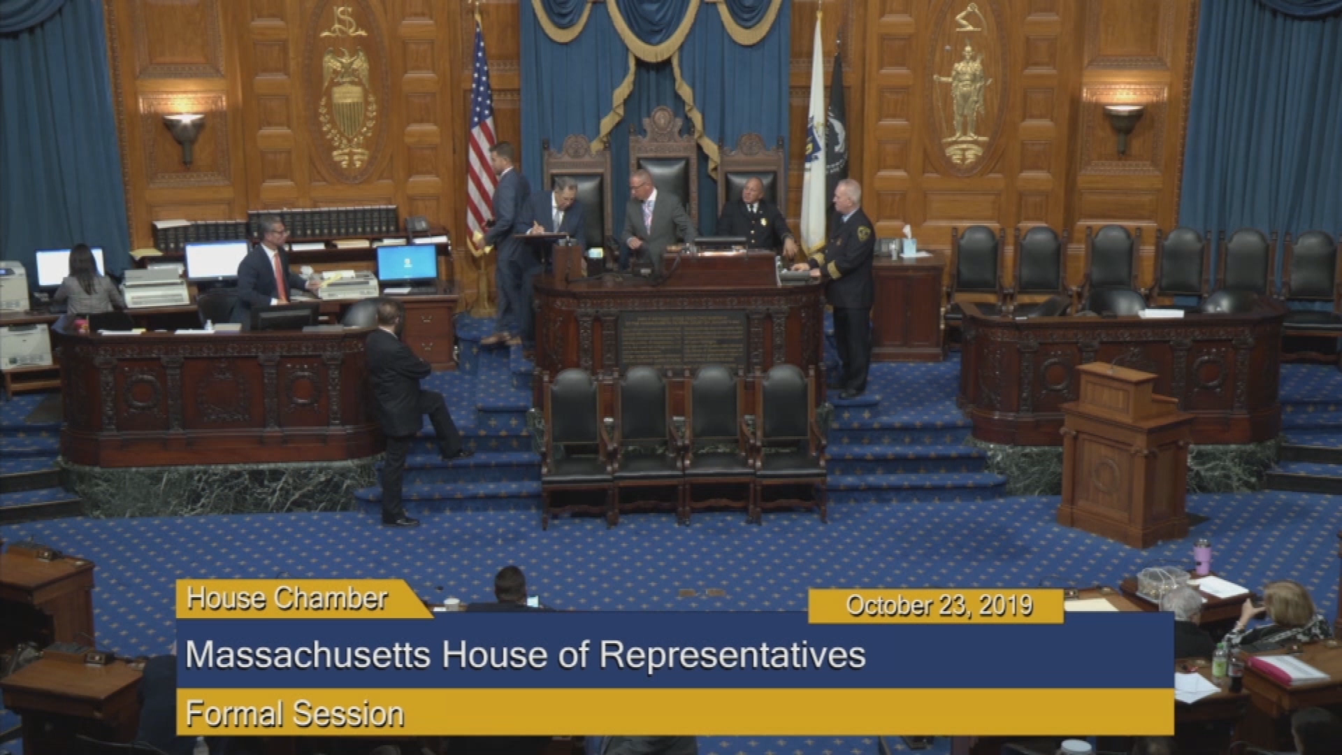 Thumbnail image for Commonwealth of Massachusetts State House.  House of Representatives, Formal Session, Part 3 of 3, October 23, 2019.