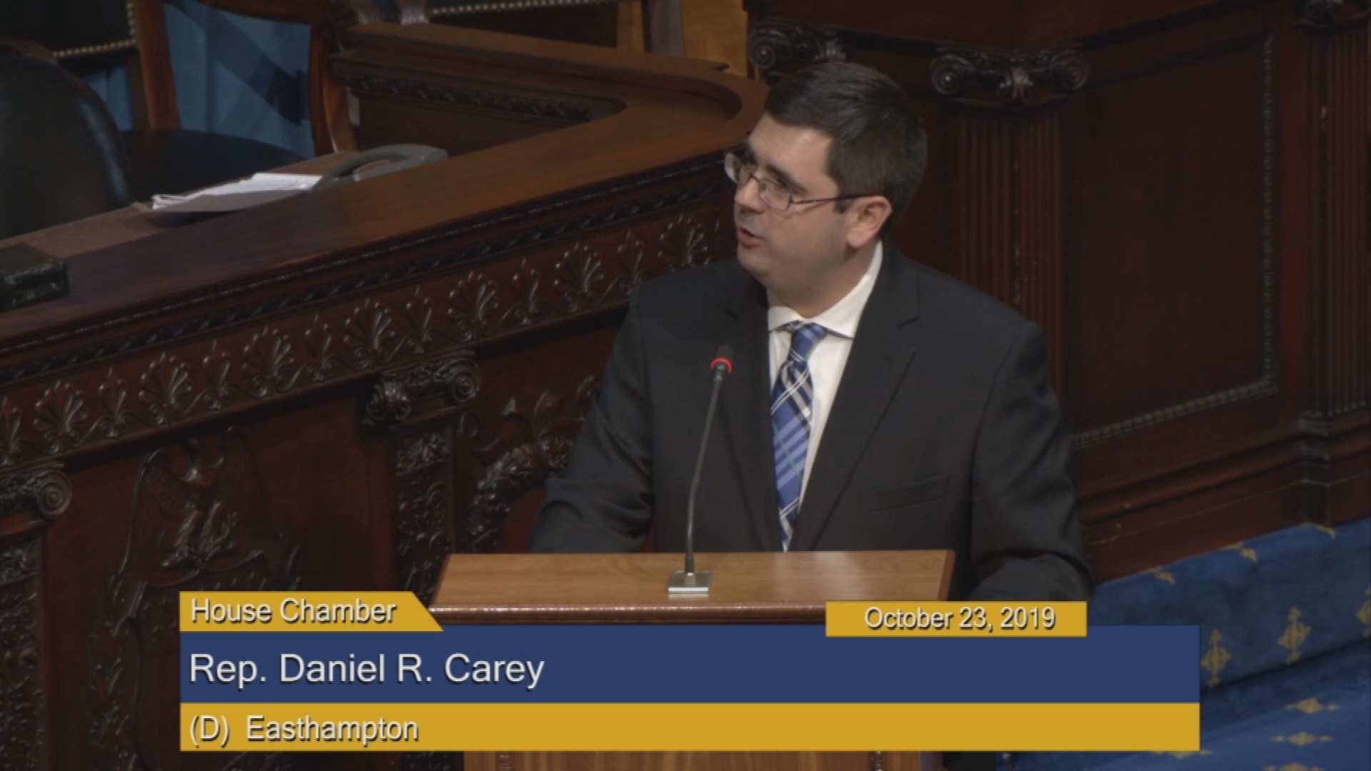 Thumbnail image for Commonwealth of Massachusetts State House.  House of Representatives, Formal Session, Part 2 of 3, October 23, 2019.