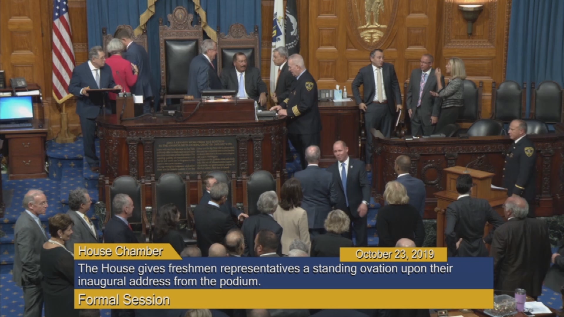 Thumbnail image for Commonwealth of Massachusetts State House.  House of Representatives, Formal Session, Part 1 of 3, October 23, 2019.