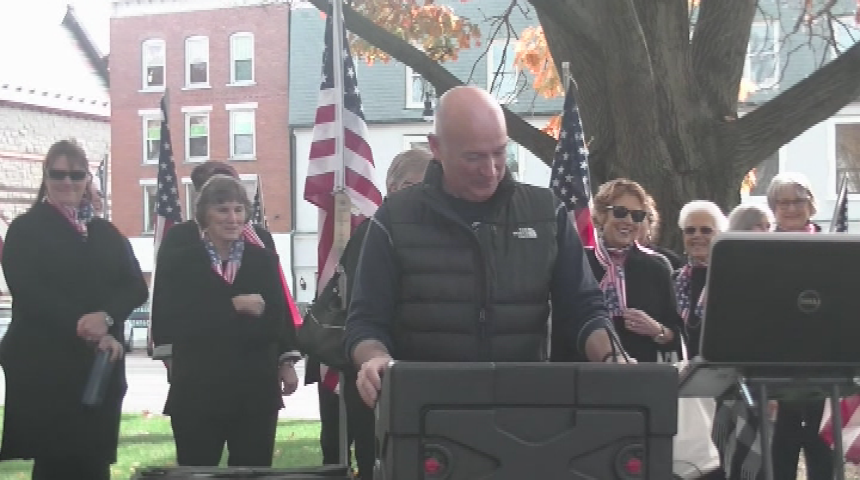 Thumbnail image for "Kiwanis Club of Pittsfield presents the 'Park of Honor' Scholarship Fund for Children of Berkshire County Veterans, October 26, 2019."