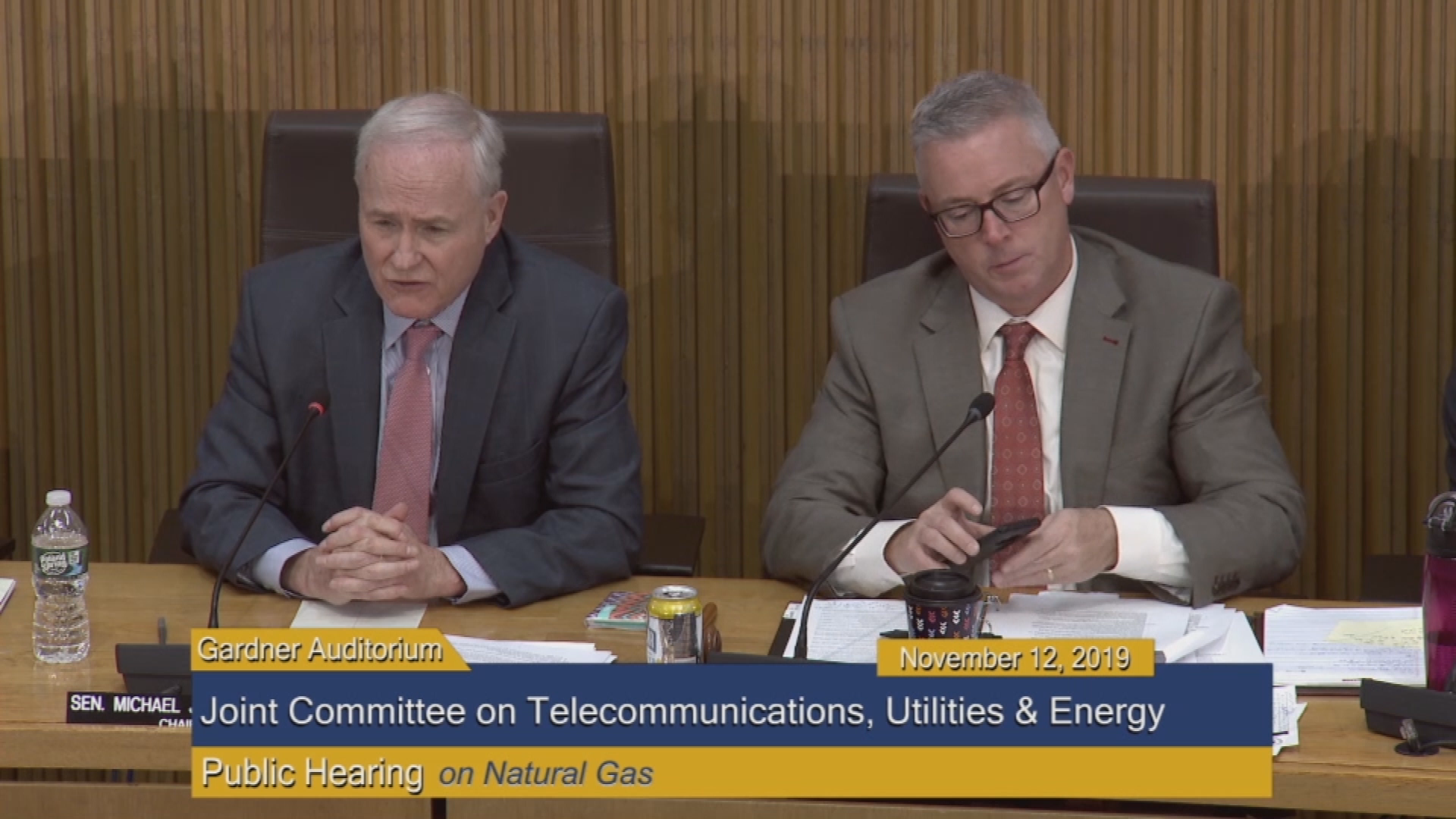 Thumbnail image for Commonwealth of Massachusetts State House.  Joint Committee on Telecommunications, Utilities and Energy, Part 2 of 2, November 12, 2019.
