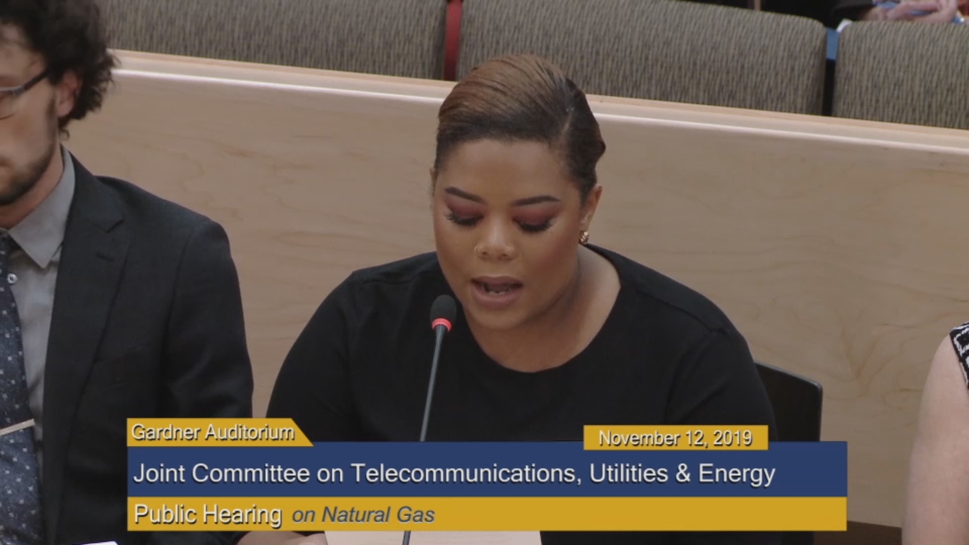 Thumbnail image for Commonwealth of Massachusetts State House.  Joint Committee on Telecommunications, Utilities and Energy, Part 1 of 2, November 12, 2019.