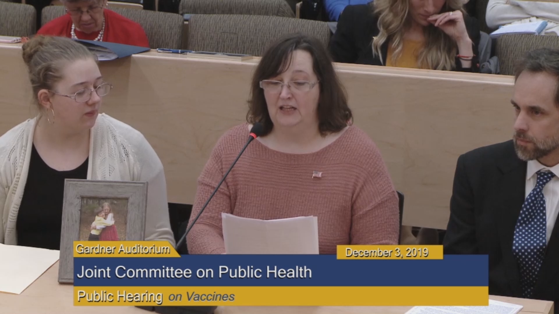 Thumbnail image for Commonwealth of Massachusetts State House.  Joint Committee on Public Health, Public Hearing on Vaccines, Part 3 of 4, December 3, 2019.