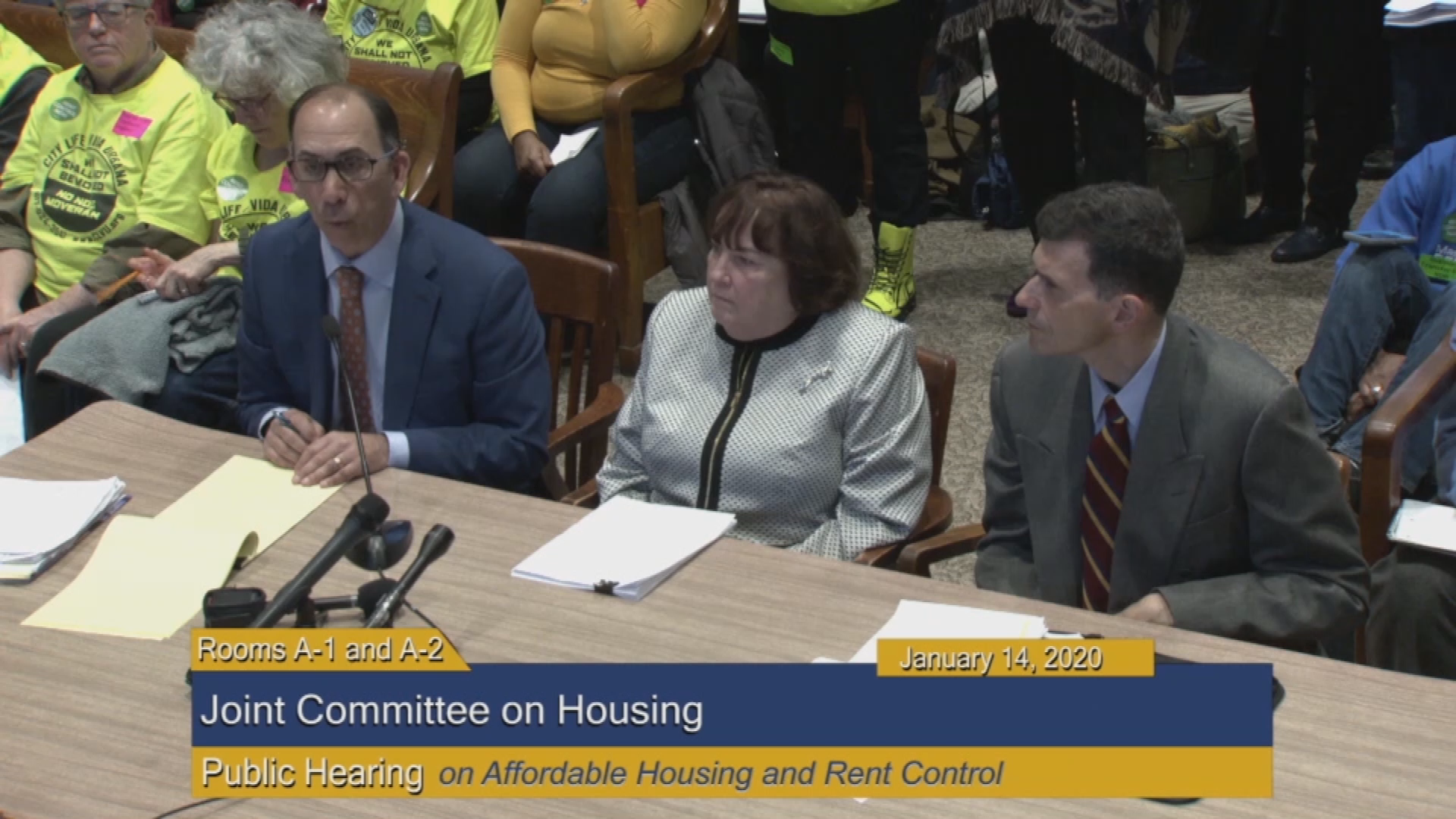 Thumbnail image for Commonwealth of Massachusetts State House.  Joint Committee on Housing, Public Hearing on Affordable Housing and Rent Control, Part 1 of 3, January 14, 2020.