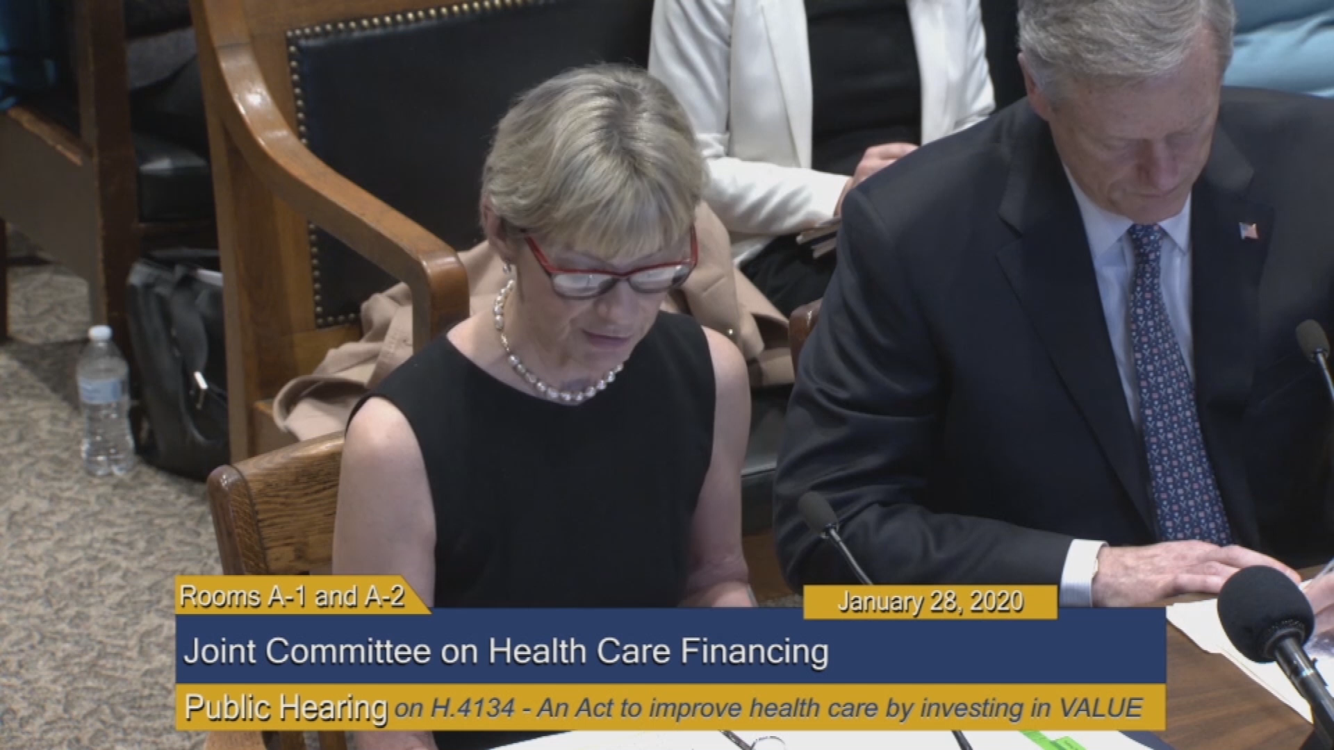 Thumbnail image for Commonwealth of Massachusetts State House.  Joint Committee on Health Care Financing, Public Hearing on H.4134 - an Act to improve health care by investing in VALUE, Part 1 of 2, January 28, 2020.