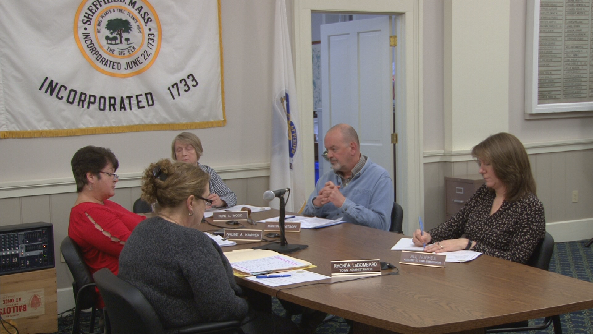 Thumbnail image for Town of Sheffield Selectboard Meeting, February 3, 2020.  LIVE, from Sheffield Town Hall.