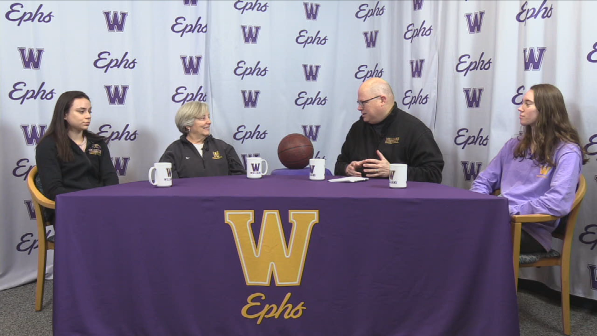 Thumbnail image for Williams College Basketball Show.  February 19, 2019.