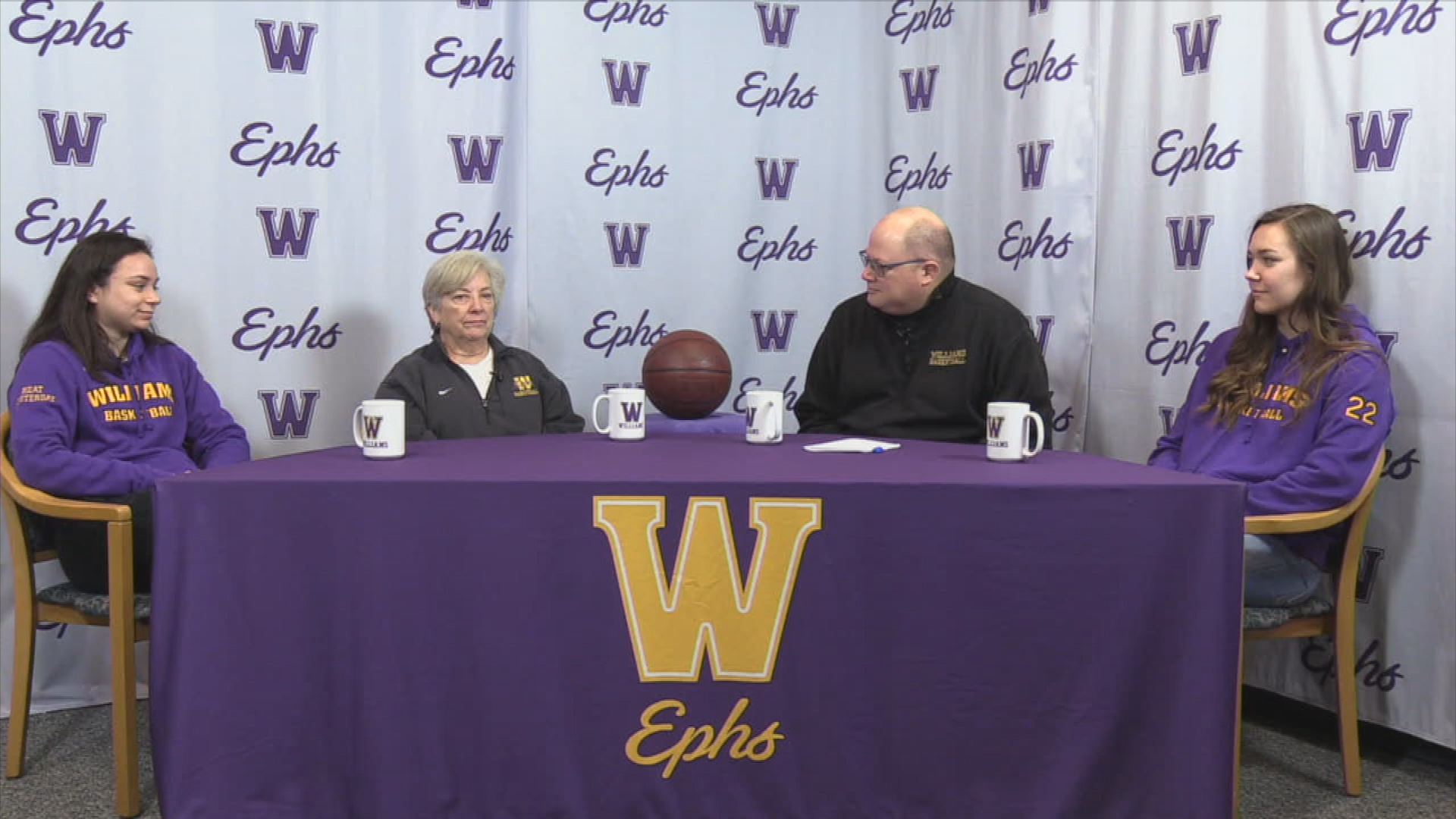 Thumbnail image for Williams College Basketball Show.  March 4, 2020.