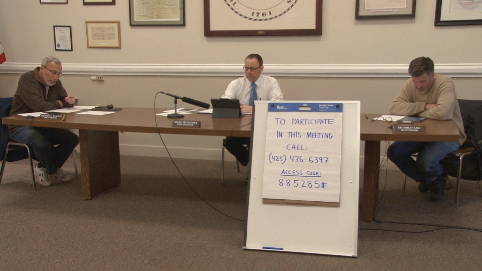 Thumbnail image for Town of Great Barrington Selectboard Meeting, March 23, 2020.  LIVE, from Great Barrington Town Hall.