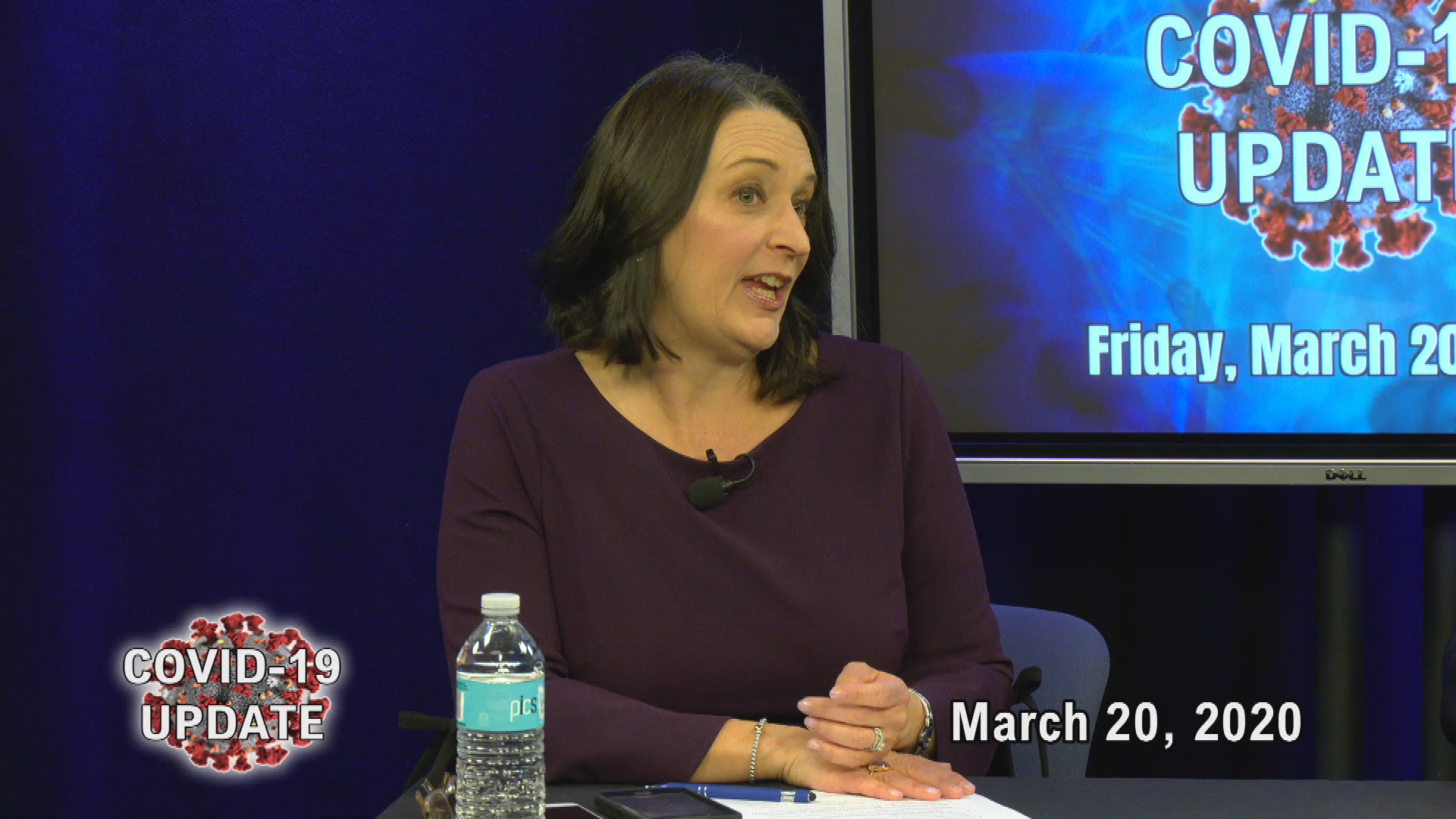 "Berkshire County COVID-19 Coronavirus Update, March 20, 2020," provided by 'CityLink,' Pittsfield Community Television.