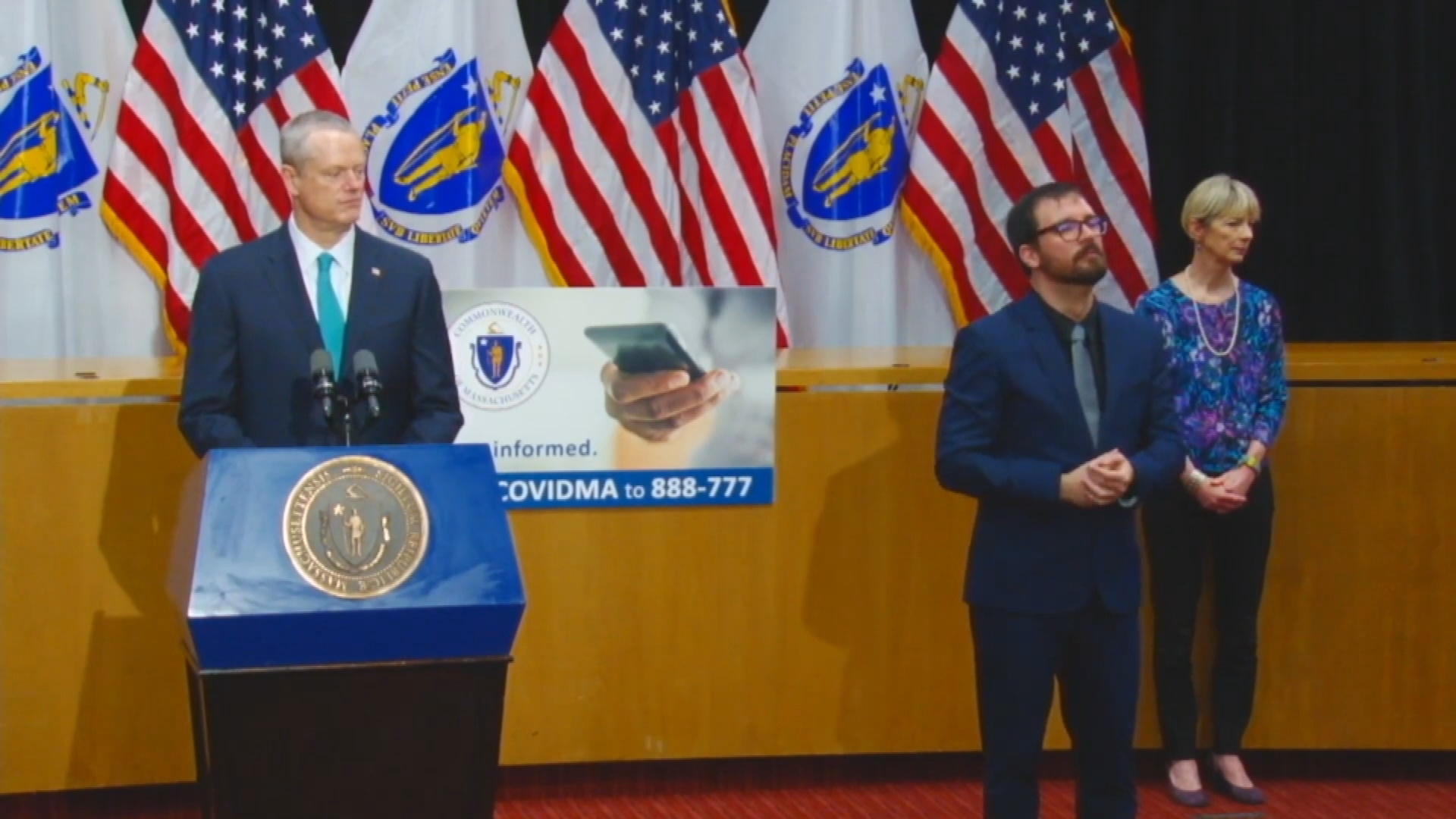 Thumbnail image for Commonwealth of Massachusetts State House.  Governor Baker COVID-19 Update: March 27, 2020.