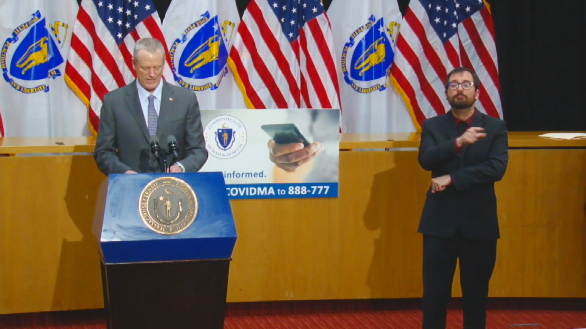 Thumbnail image for Commonwealth of Massachusetts State House.  Governor Baker COVID-19 Update: March 30, 2020.