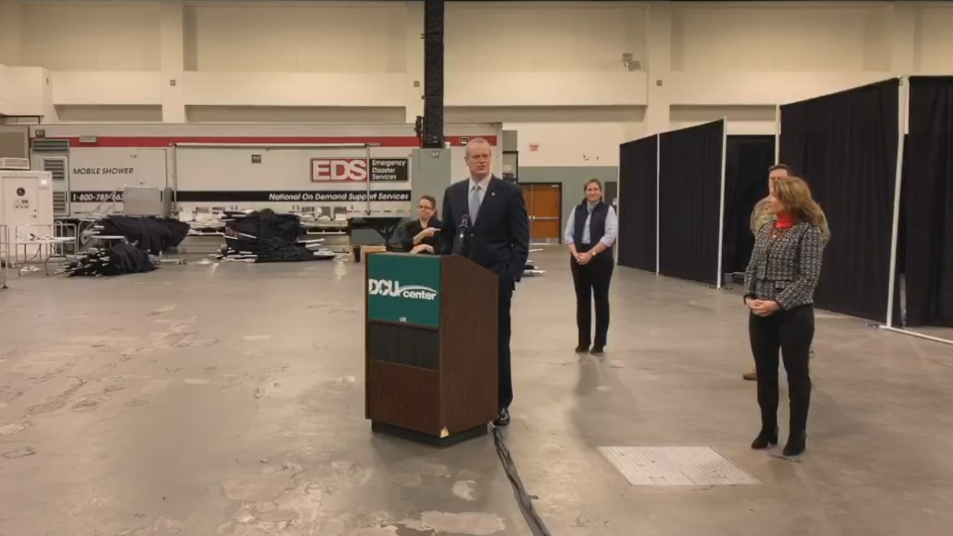 Thumbnail image for Commonwealth of Massachusetts State House.  Governor Baker COVID-19 Update: April 1, 2020, from Worcester.