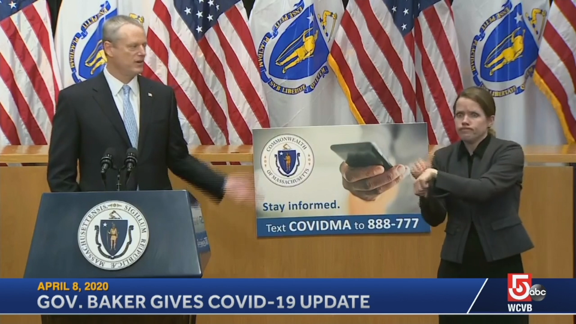 Thumbnail image for Commonwealth of Massachusetts State House.  Governor Baker COVID-19 Update: April 8, 2020.