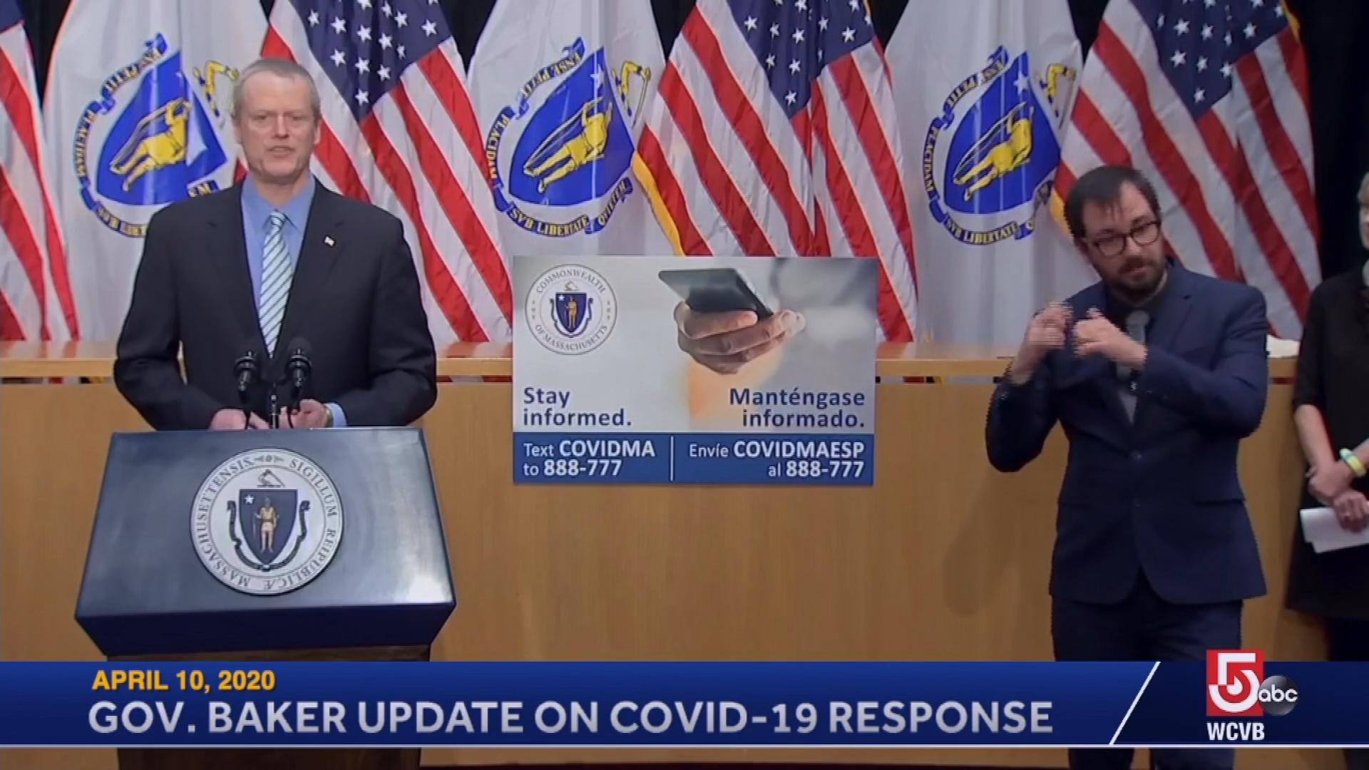Thumbnail image for Commonwealth of Massachusetts State House.  Governor Baker COVID-19 Update: April 10, 2020.