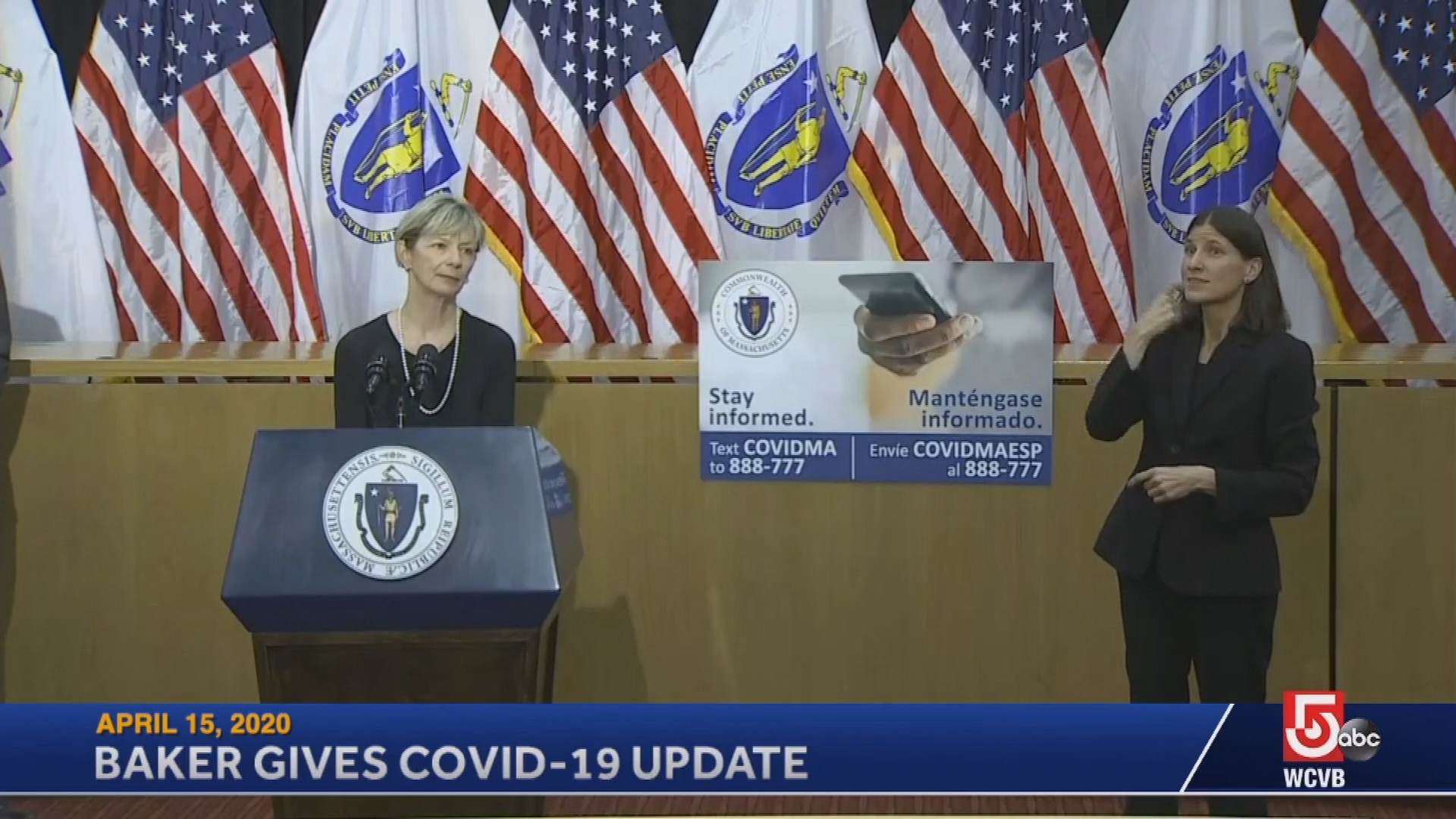 Thumbnail image for Commonwealth of Massachusetts State House.  Governor Baker COVID-19 Update: April 15, 2020.