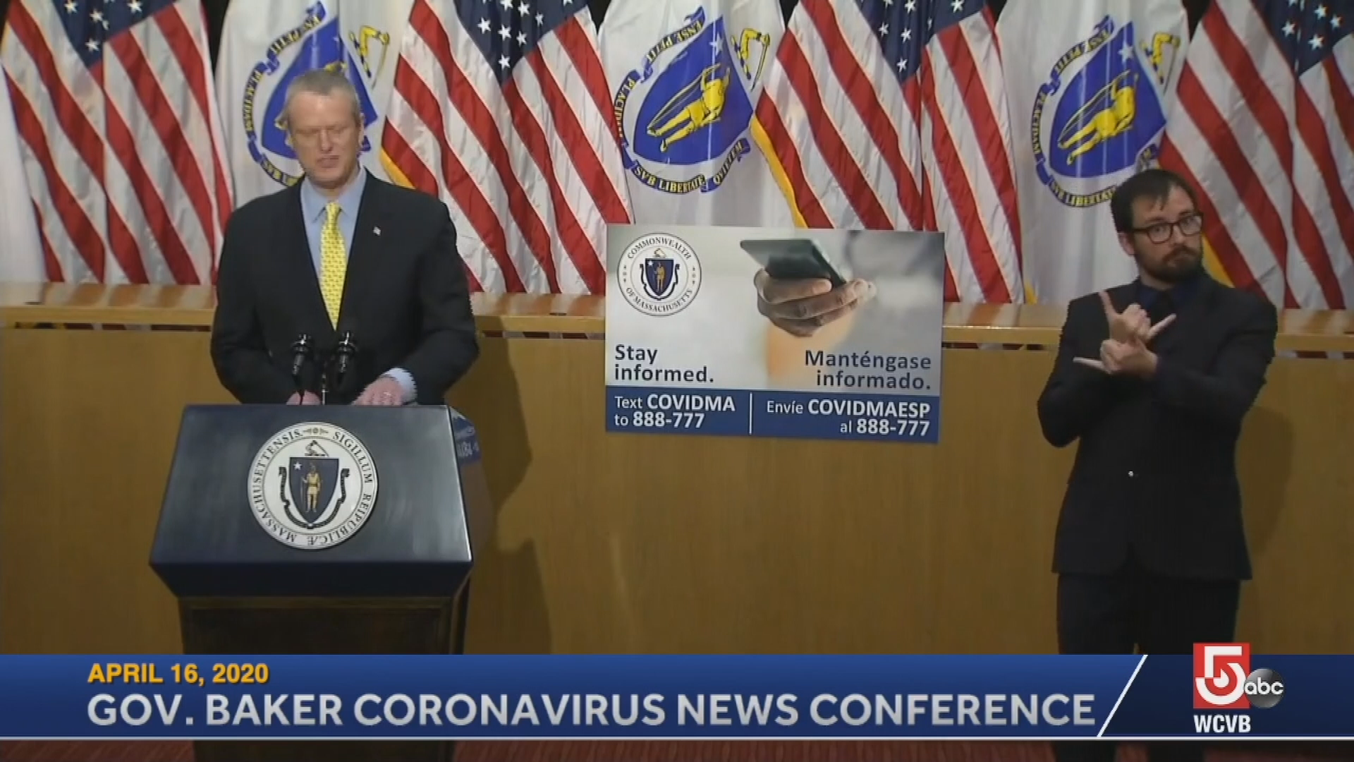 Thumbnail image for Commonwealth of Massachusetts State House.  Governor Baker COVID-19 Update: April 16, 2020.