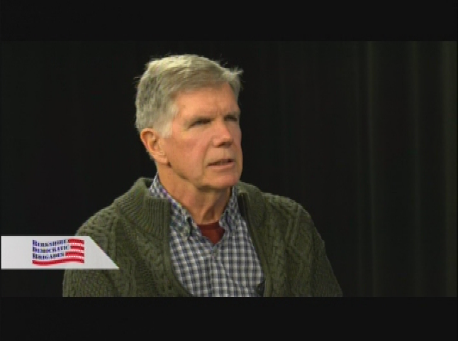 Thumbnail image for Berkshire Democratic Brigades presents "Common Sense." "John Dickson, 'Peace Corps Community for Refugees.'"