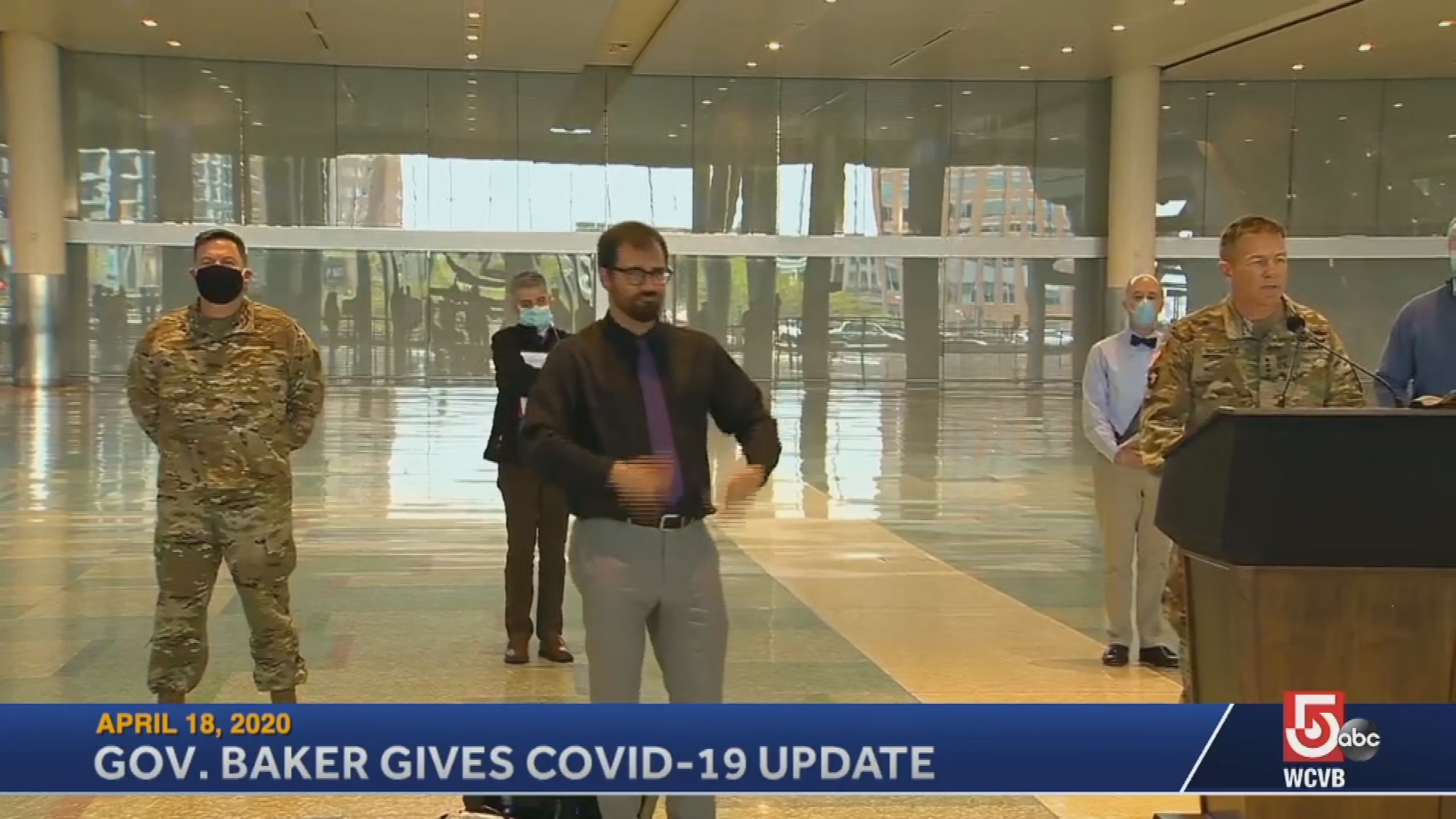 Thumbnail image for Commonwealth of Massachusetts State House.  Governor Baker COVID-19 Update: April 18, 2020.