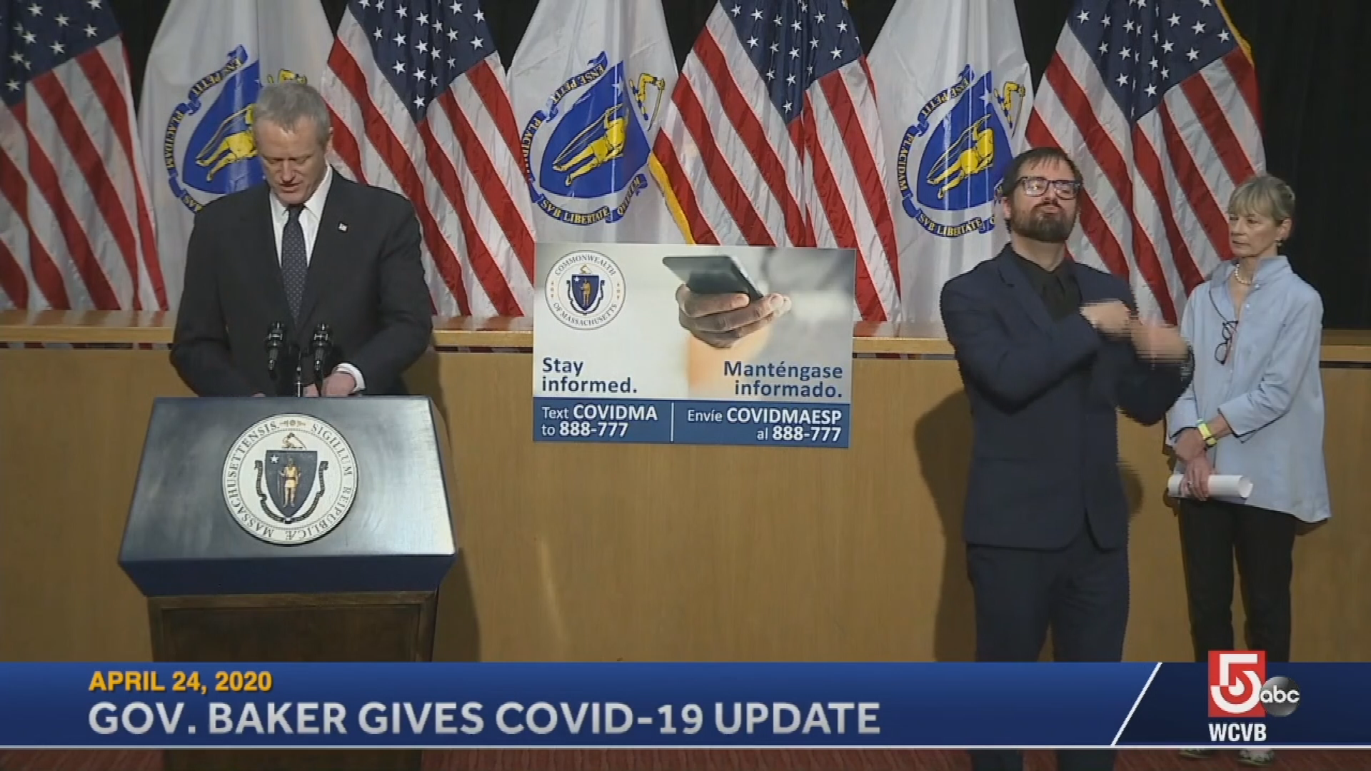 Thumbnail image for Commonwealth of Massachusetts State House.  Governor Baker COVID-19 Update: April 24, 2020.