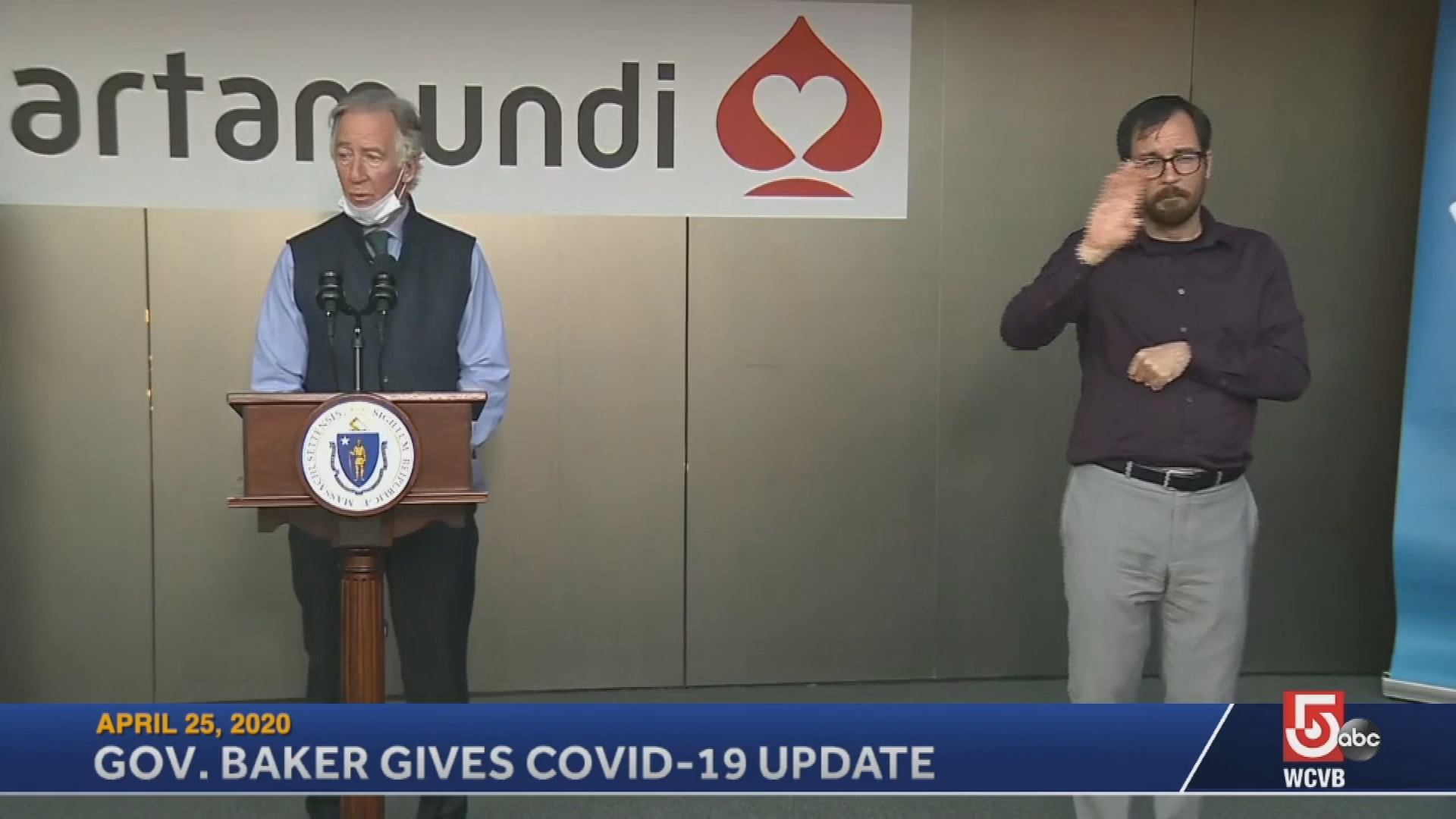 Thumbnail image for Commonwealth of Massachusetts State House.  Governor Baker COVID-19 Update: April 25, 2020.