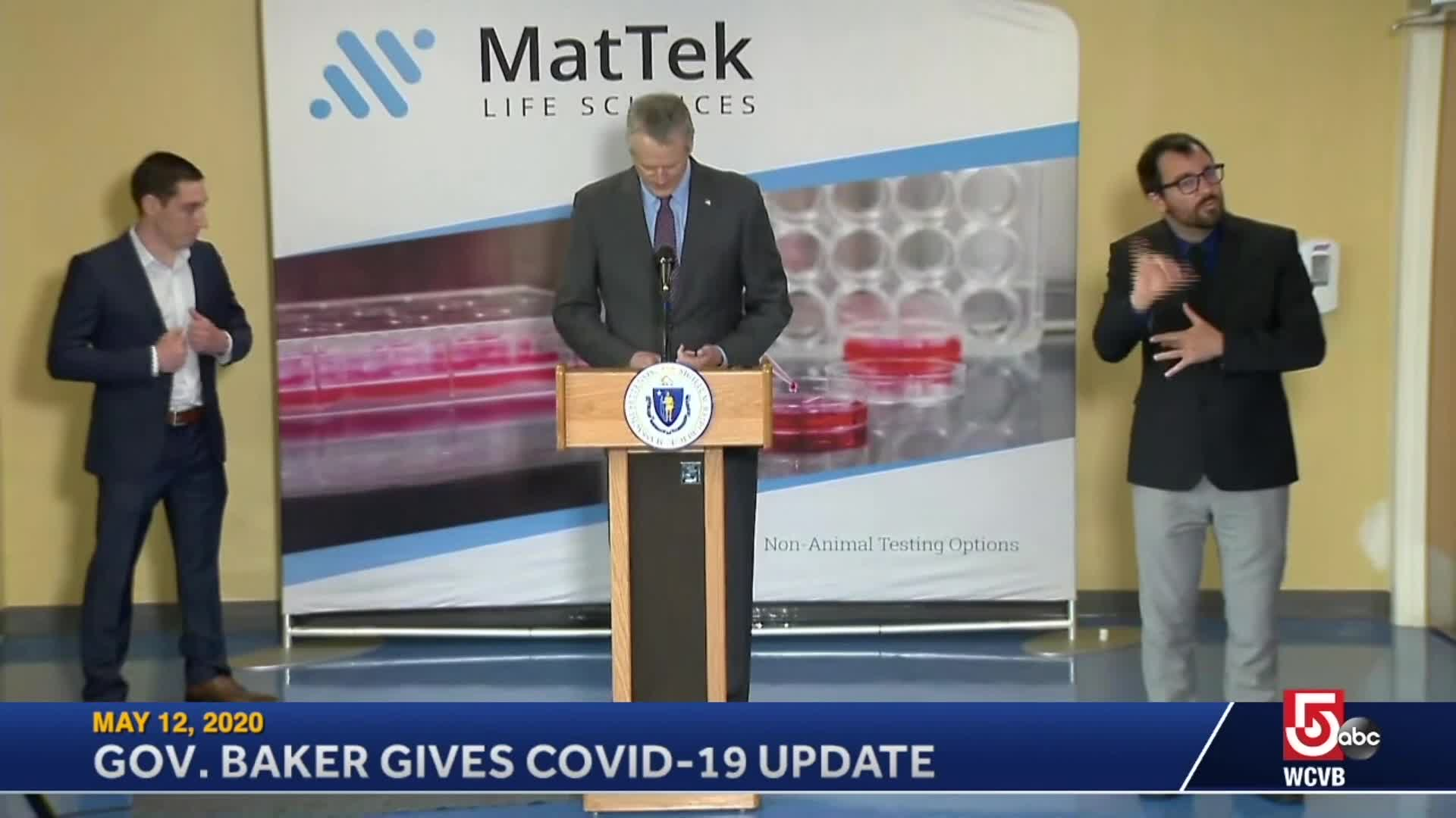 Thumbnail image for Commonwealth of Massachusetts State House.  Governor Baker COVID-19 Update: May 12, 2020.