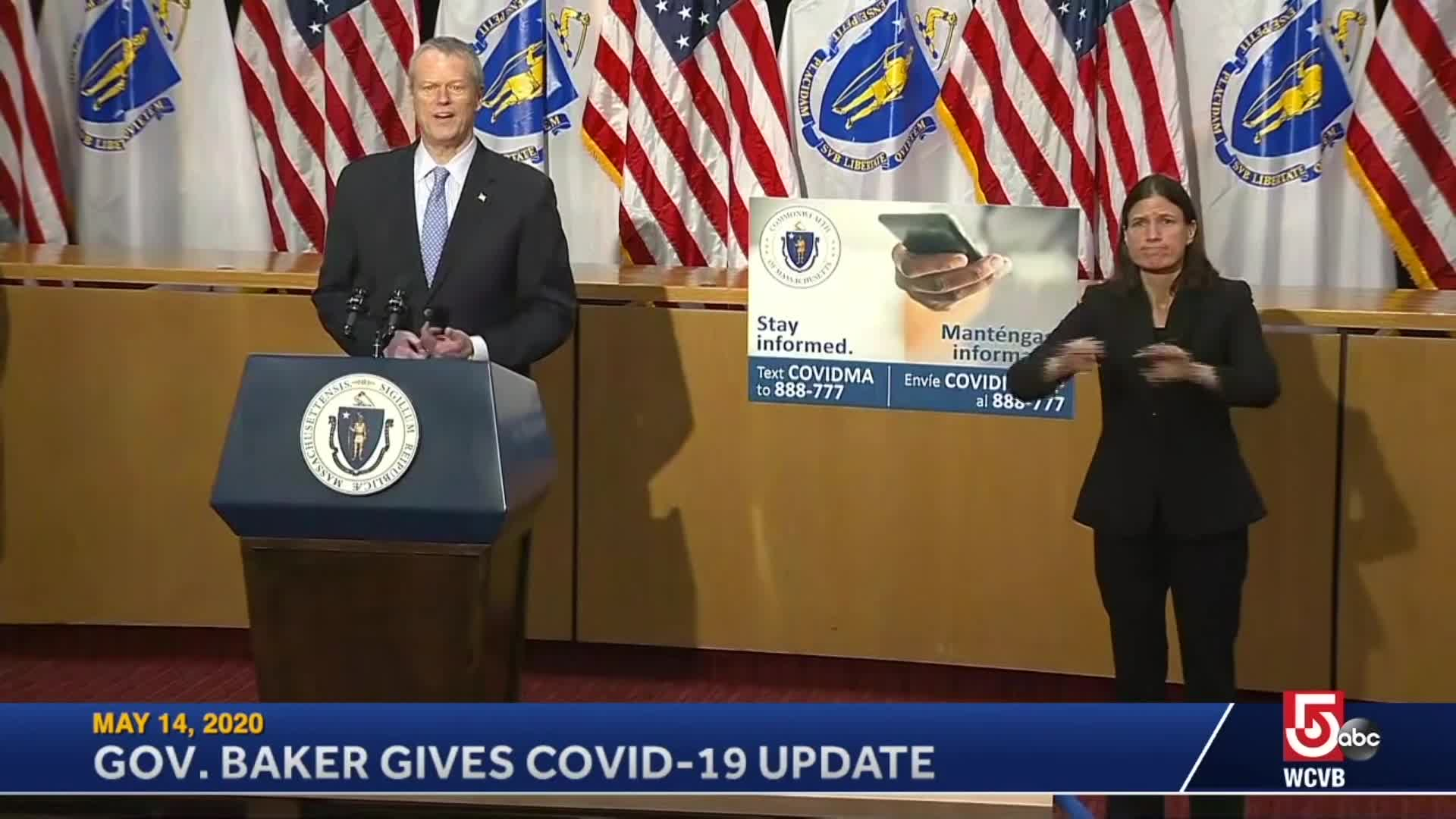 Thumbnail image for Commonwealth of Massachusetts State House.  Governor Baker COVID-19 Update: May 14, 2020.