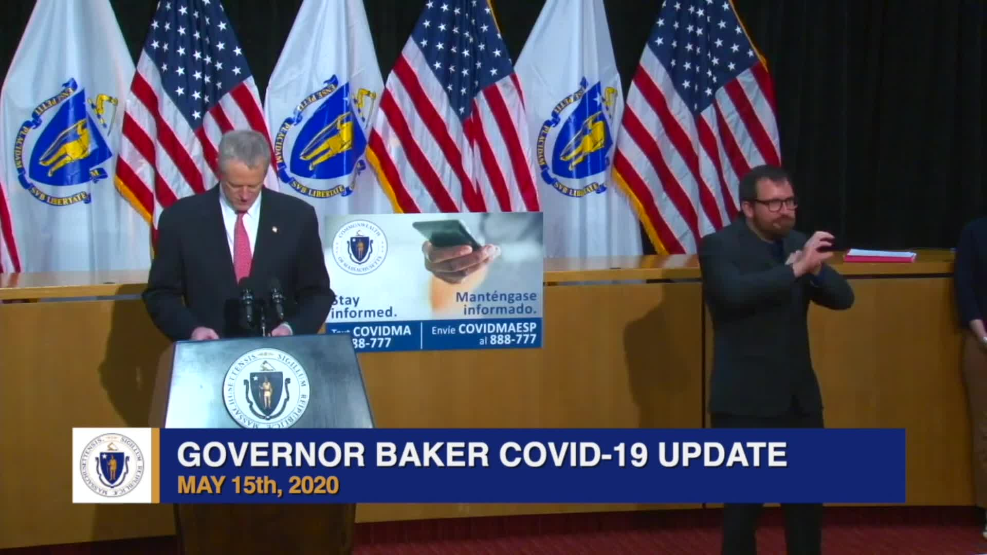 Thumbnail image for Commonwealth of Massachusetts State House.  Governor Baker COVID-19 Update: May 15, 2020.
